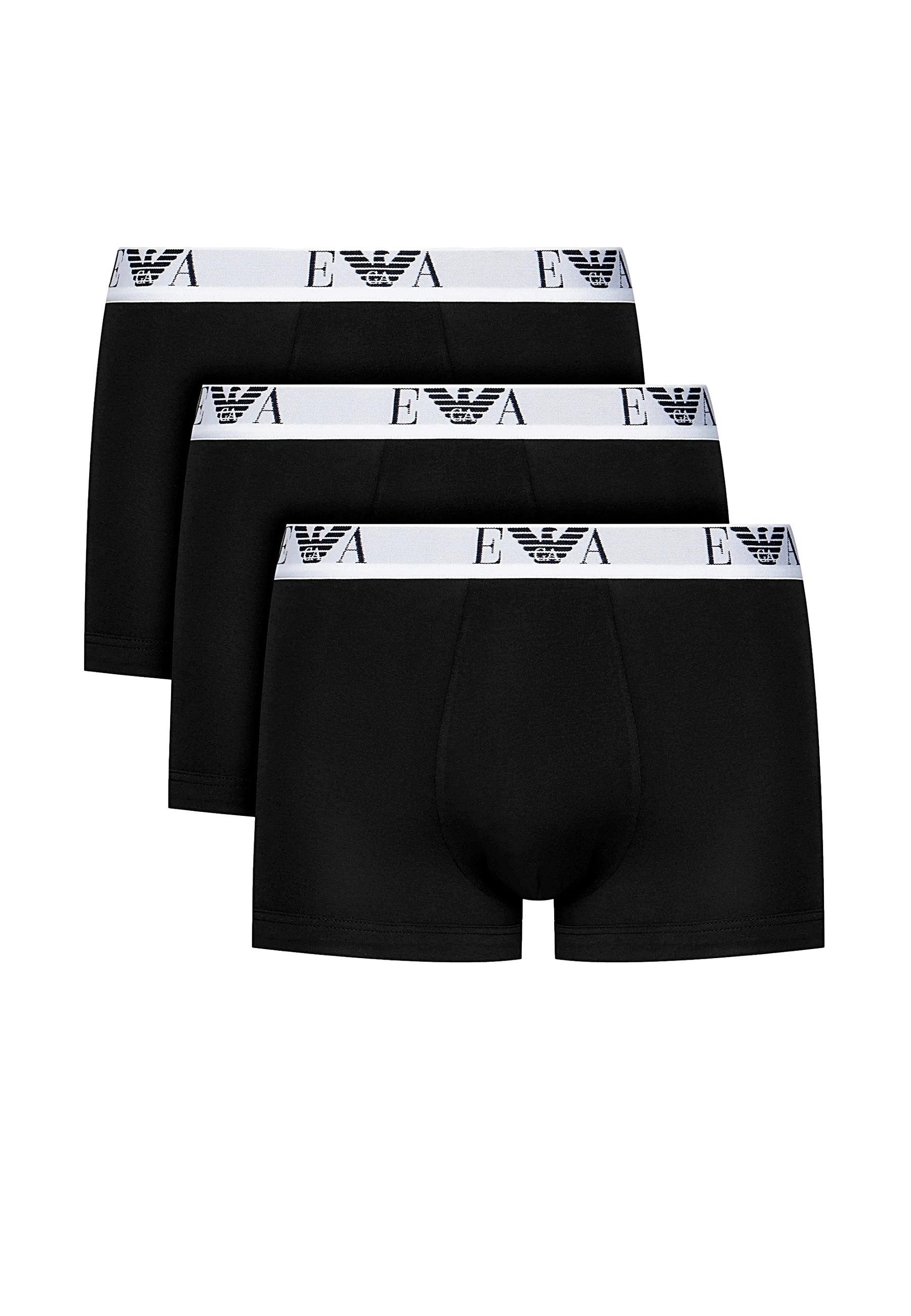 Emporio Armani Boxershorts Unterhosen 3-PACK TRUNK (3-St) günstig online kaufen