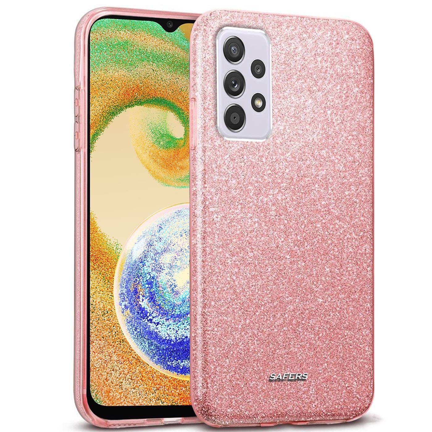 Handyhülle Glitzer Glamour Hülle für Samsung Galaxy A53 5G
