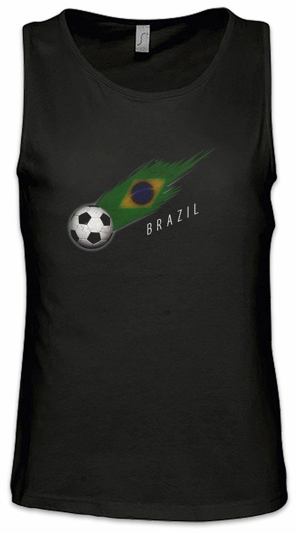 Tanktop Brazil Football Comet I Ärmelloses T-Shirt Brasilien Brasilianisch
