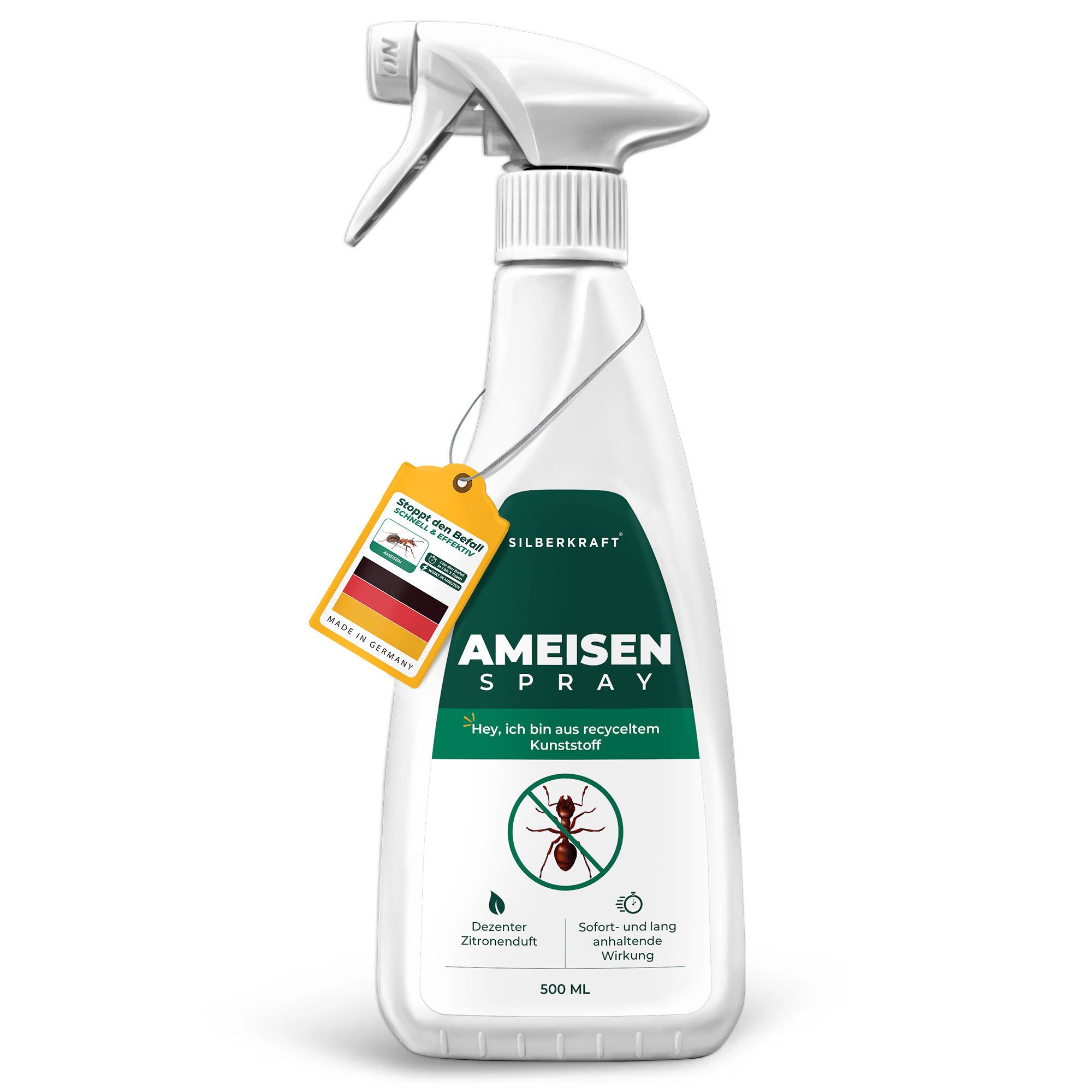 Insektenspray Ameisenspray, hochwirksames Mittel gegen Ameisen in Haus & Garten