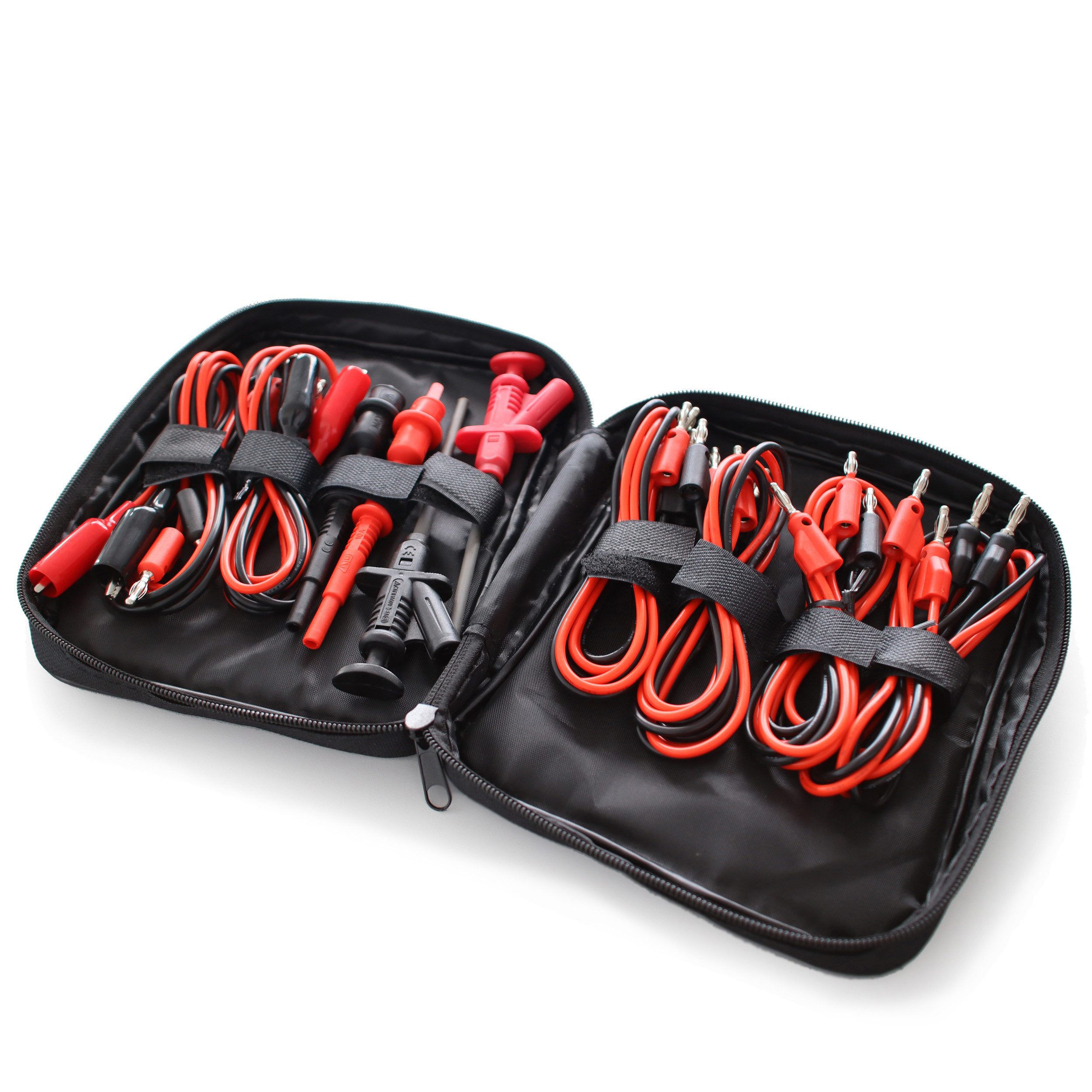 PeakTech Multimeter 19-Teiliges Messkabel Set Labornetzteil DMM