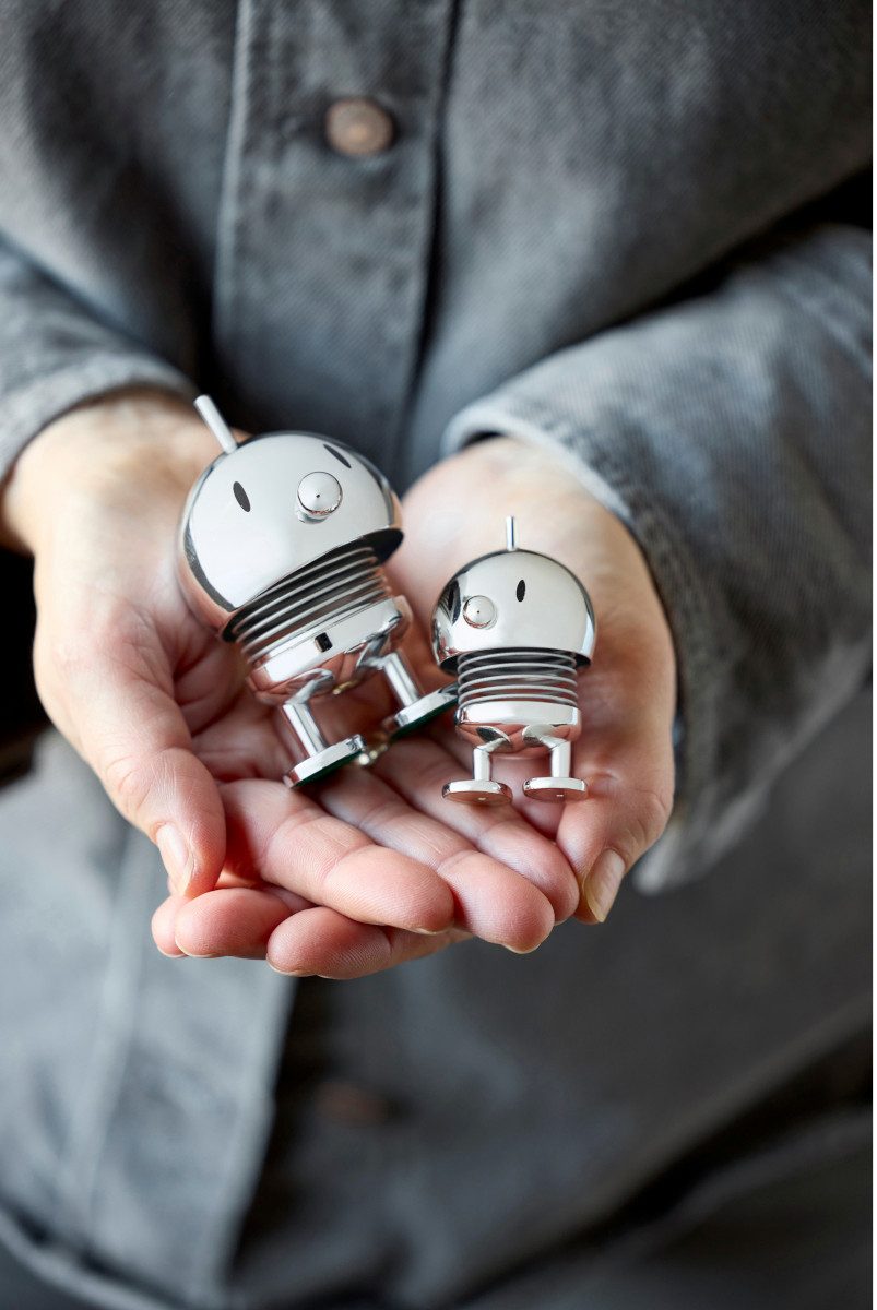 HOPTIMIST Dekofigur Bumble set XS/S Chrome 2tlg günstig online kaufen