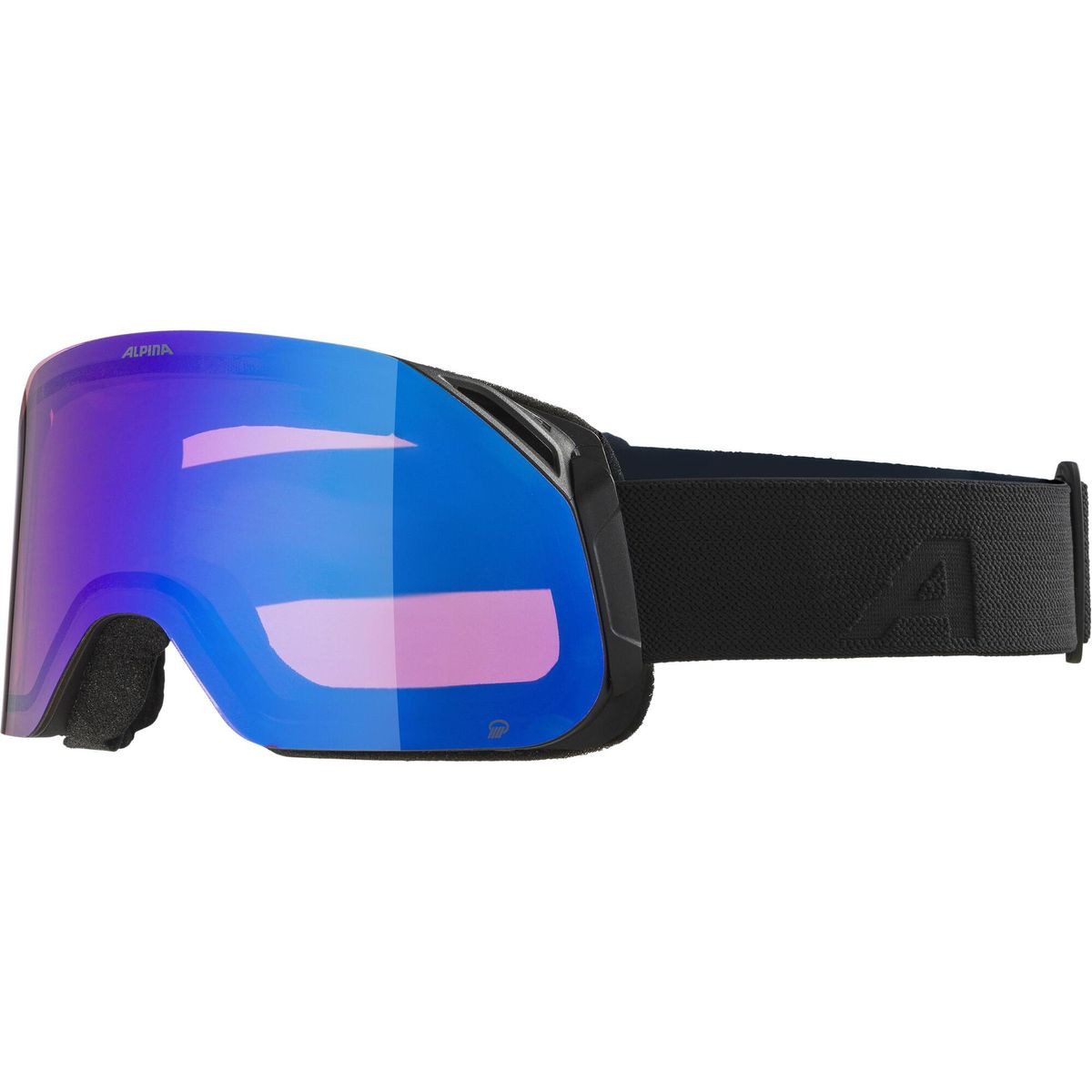 *Alpina* Skibrille Blackcomb Q, Hochwertige Unisex-Ski- und Snowboardbrille aus nachhaltigen
