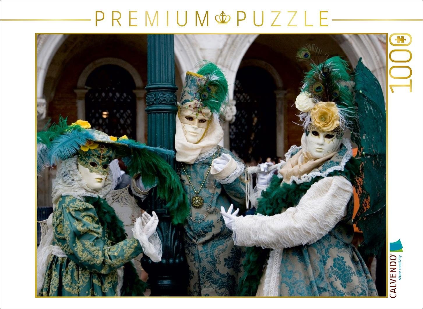 CALVENDO Puzzle CALVENDO Puzzle Carnevale di Venezia 2017 1000 Teile  Lege-Größe 64 x 48 cm Foto-Puzzle Bild von Fotodesign Verena Scholze, 1000  Puzzleteile
