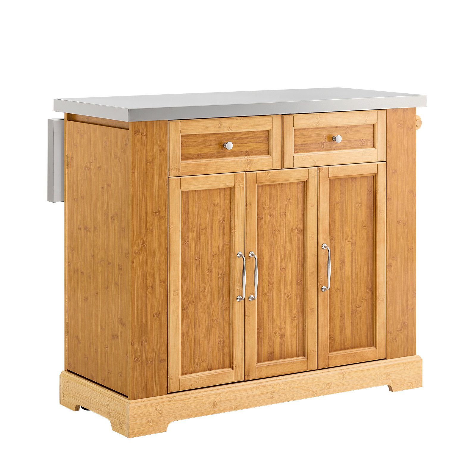 SoBuy Küchenwagen FKW69/FKW70, Küchenwagen auf Rollen, Servierwagen Rollwag günstig online kaufen