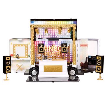 MGA ENTERTAINMENT Spielfigur 583721EUC Rainbow High World Tour Bus mit Bühne