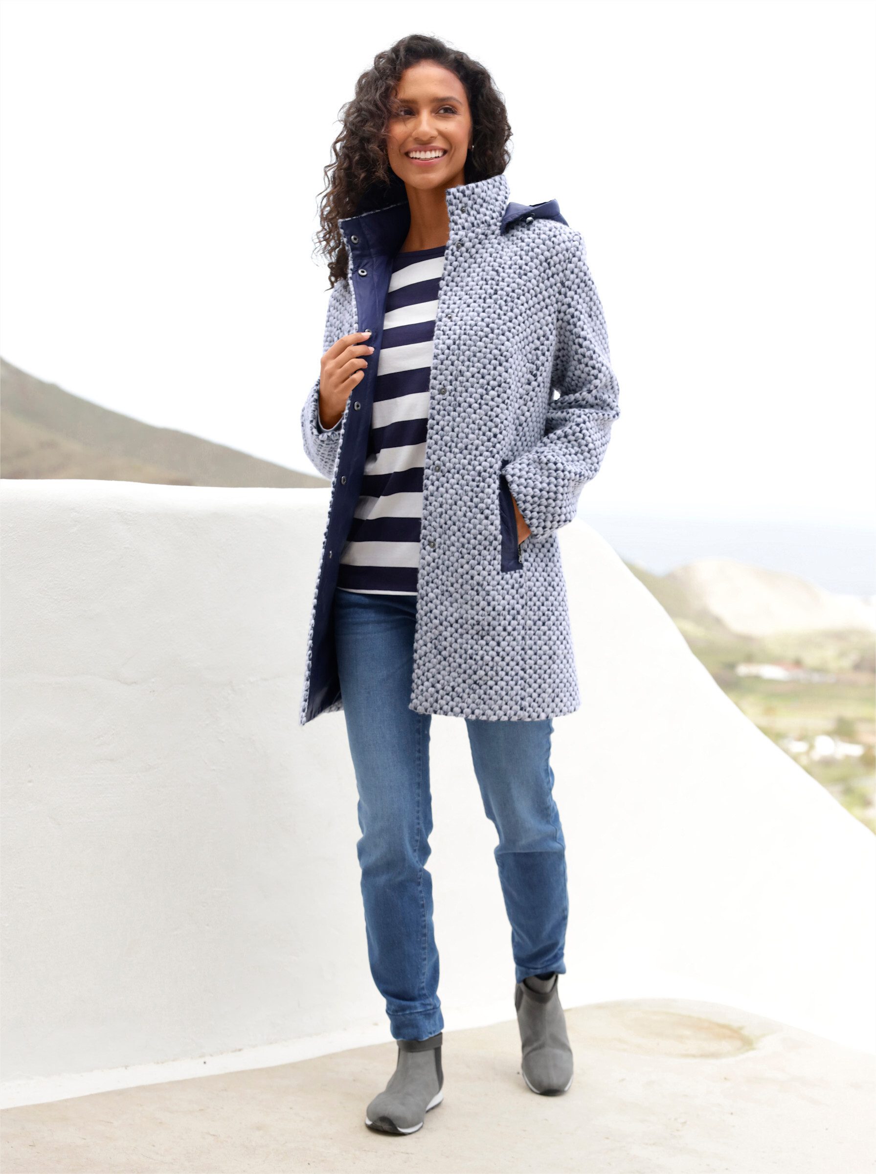 heine Allwetterjacke Outdoorjacke Langarm