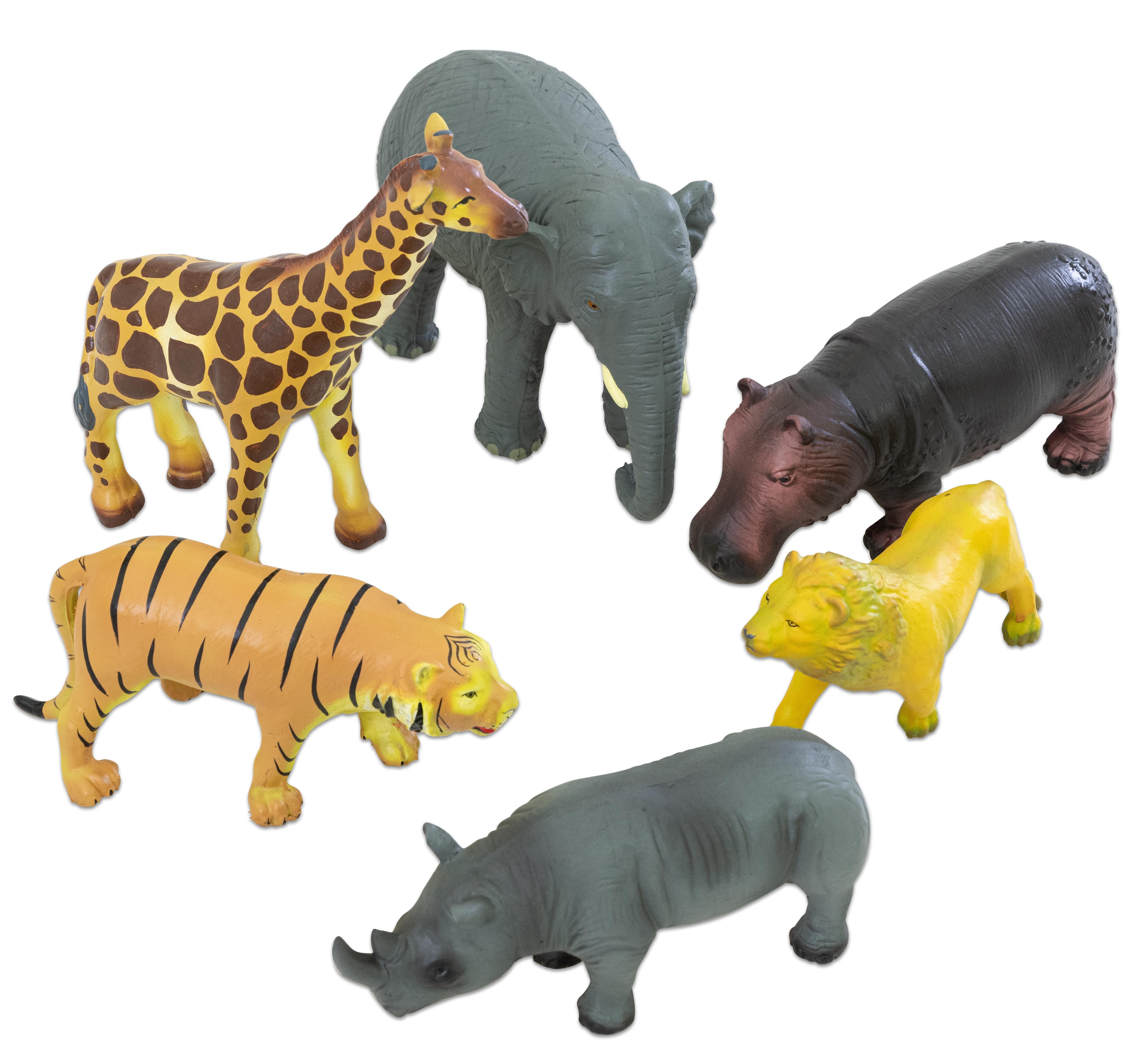 Betzold Spielfigur Wilde-Tiere-Set, 6-tlg.