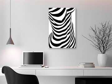 Artgeist Wandbild Zebra Woman (1 Part) Vertical