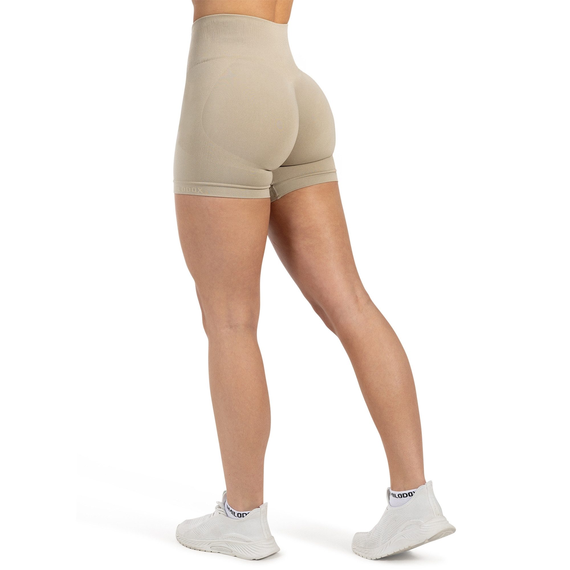 Smilodox Shorts Edina, Seamless Scrunch Sportshorts, Figurformende Po-Kontur Radlerhose Blickdicht, elastischer Bund, Sommer Workout Yoga Fitness