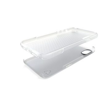 KMP Creative Lifesytle Product Handyhülle Sporty Schutzhülle für iPhone XS, X Transparent 5,8 Zoll