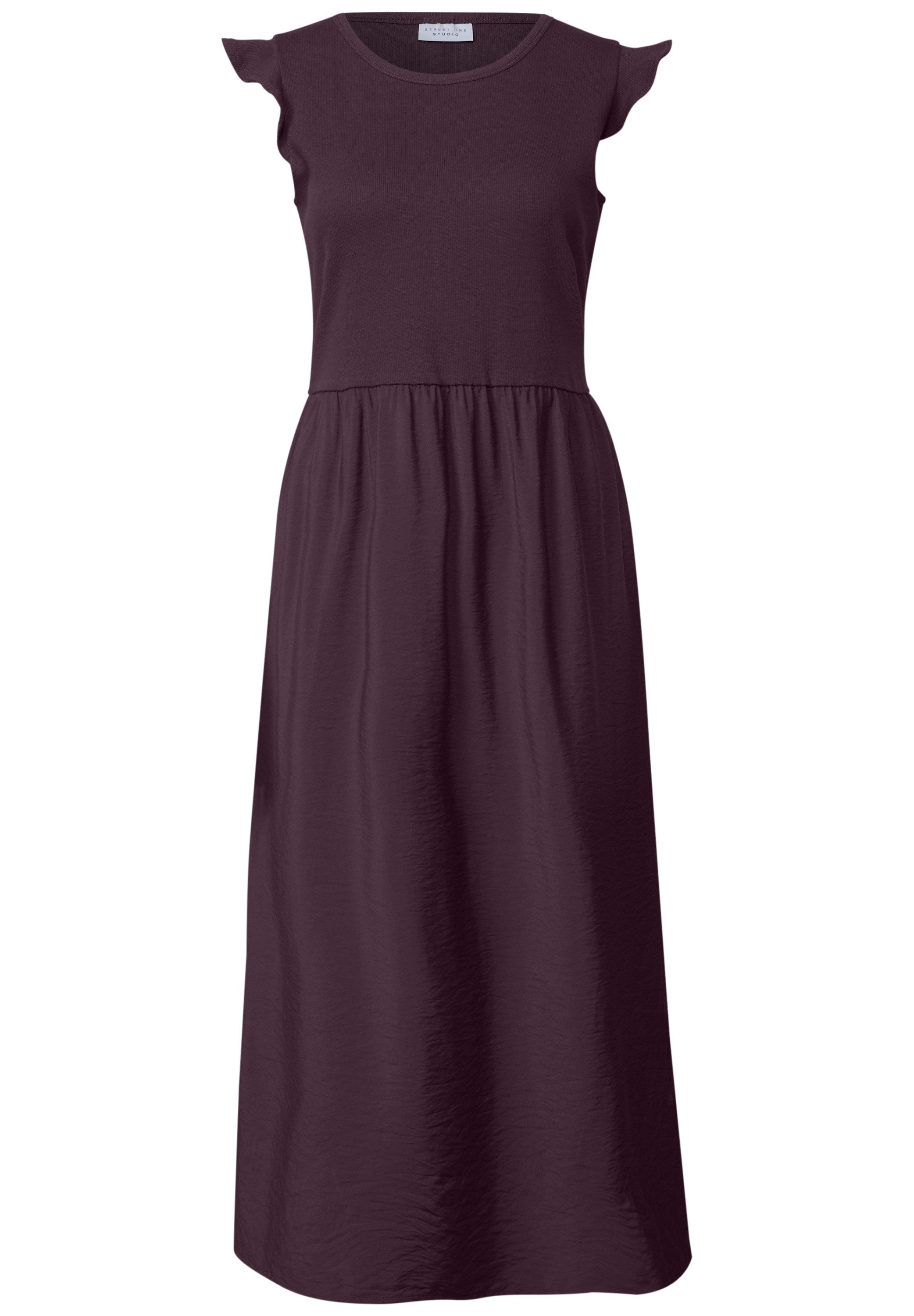 STREET ONE STUDIO Maxikleid mit Rundhalsausschnitt