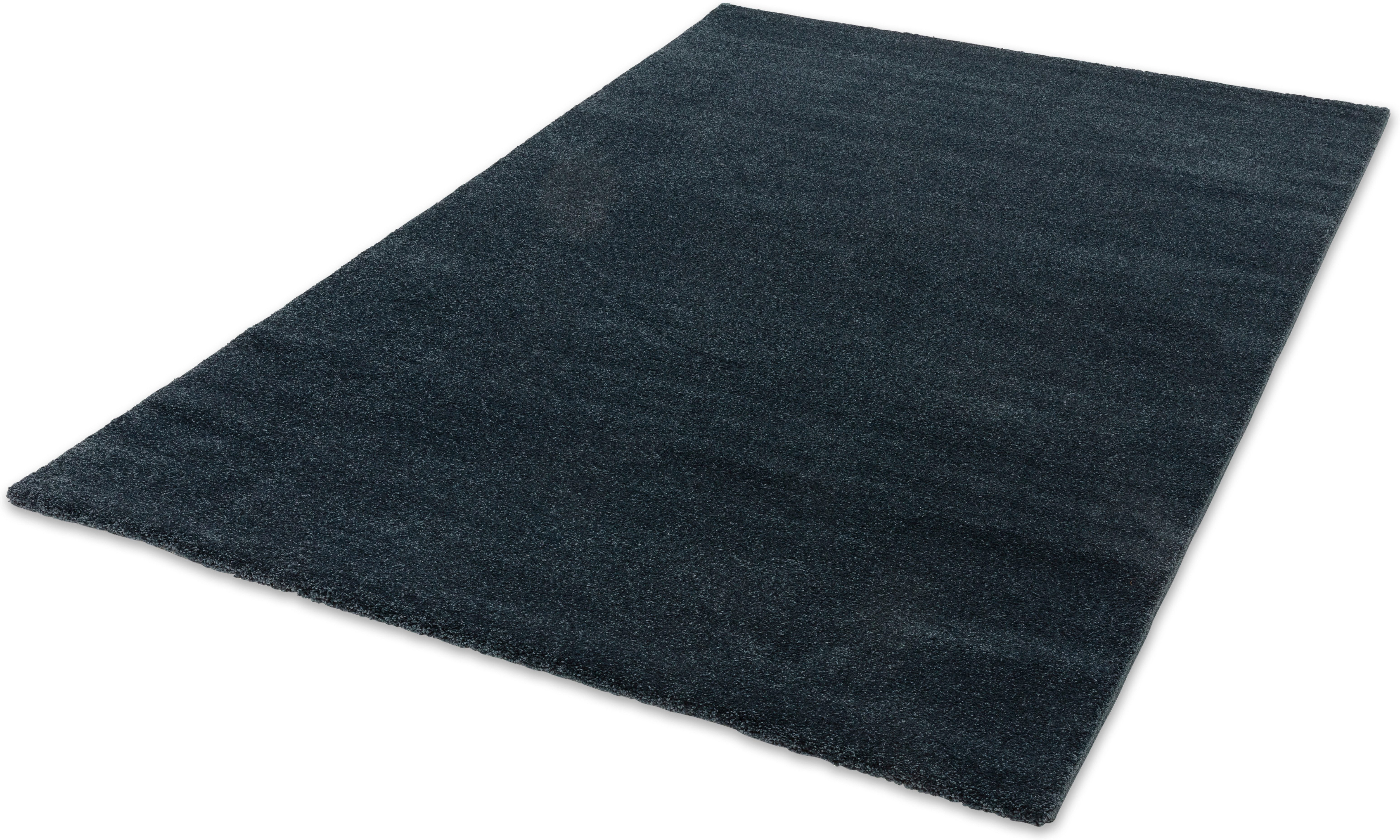 SCHÖNER WOHNEN-Kollektion Teppich Pure 250, rechteckig, Höhe: 21 mm, Indoor, dichter robuster Teppich mit leichtem Glanz, Oeko-Tex