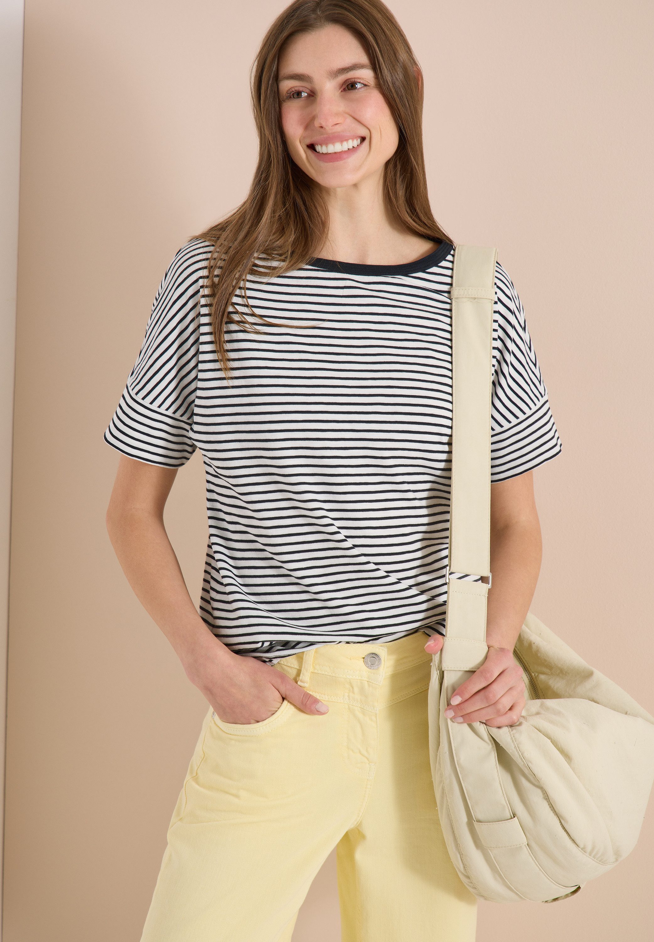 CECIL Print-Shirt mit Rundhalsausschnitt