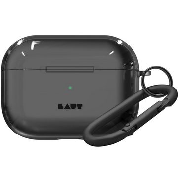 LAUT Etui Crystal-X Skin Case Cover Schutz-Hülle Balck Headset (passend für Ladecase Apple AirPods Pro Bluetooth Ohrhörer Kopfhörer)