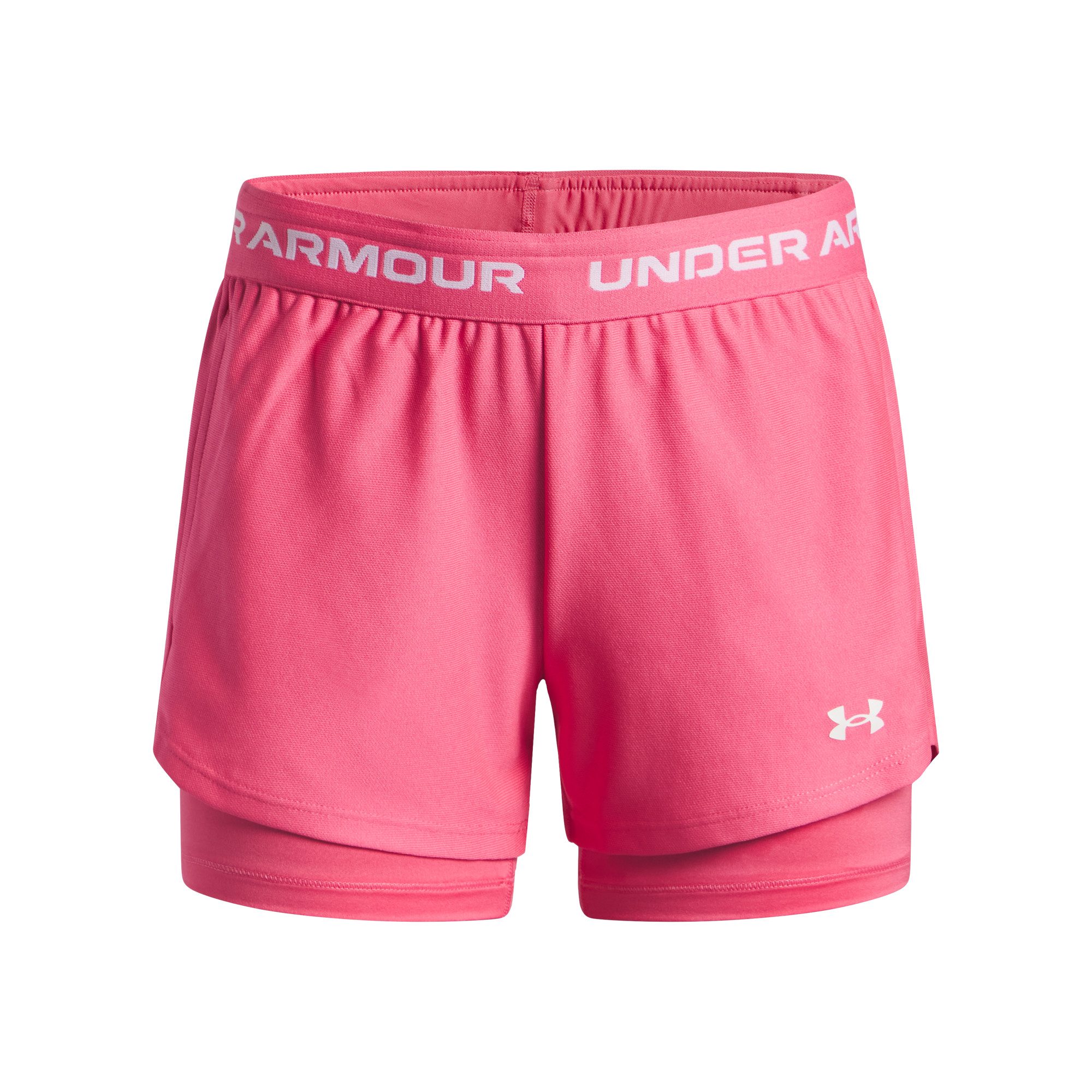 Trainingsshorts Under Armour Mädchen Short Tech Play Up 2n1 Short 6004985