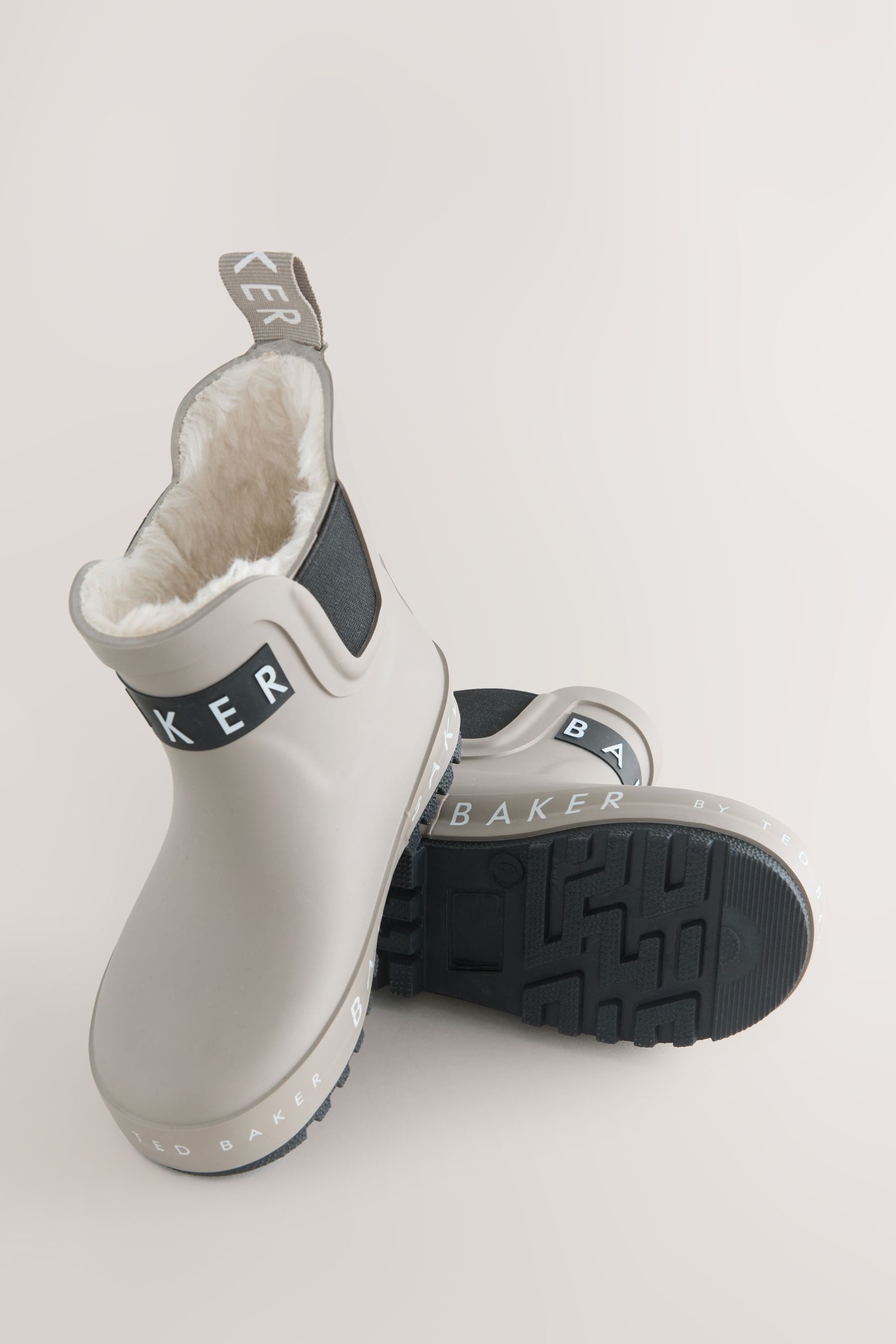 Baker by Ted Baker Baker by Ted Baker Gummistiefel + Kunstfellfutter Gummistiefel (1-tlg)