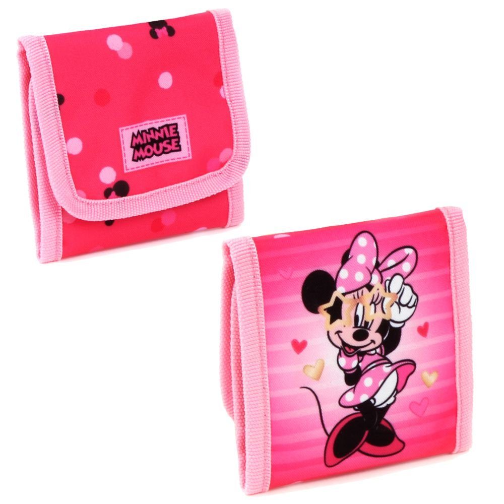 Disney Minnie Mouse Geldbörse »Geldbörse Maus Minnie Mouse 10 x 10 cm  Kinder Brustbeutel Portemonnaie« online kaufen | OTTO