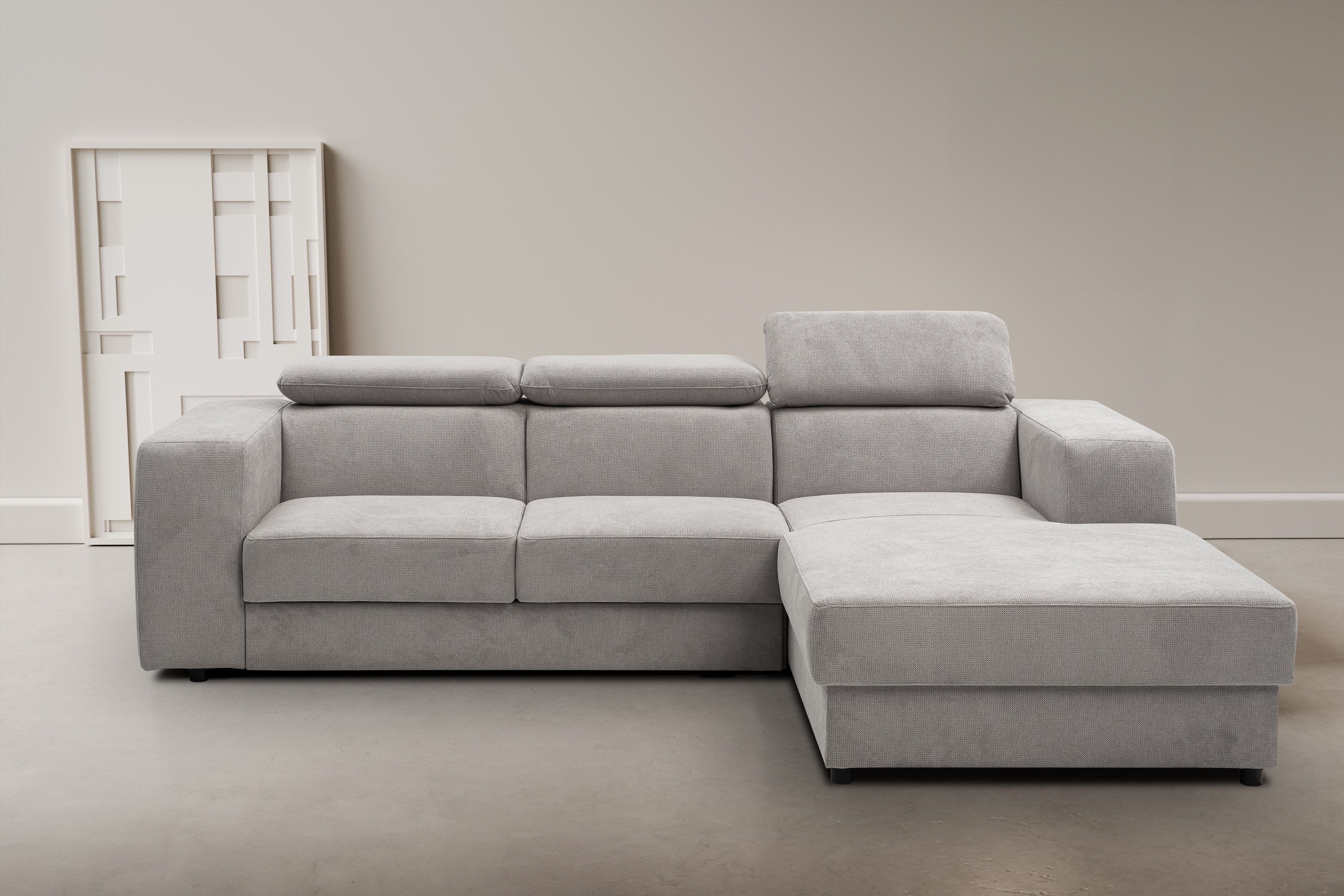 WERK2 Ecksofa "Cherry, modernes Sofa mit Komfortfunktionen, Breite 270cm, L günstig online kaufen