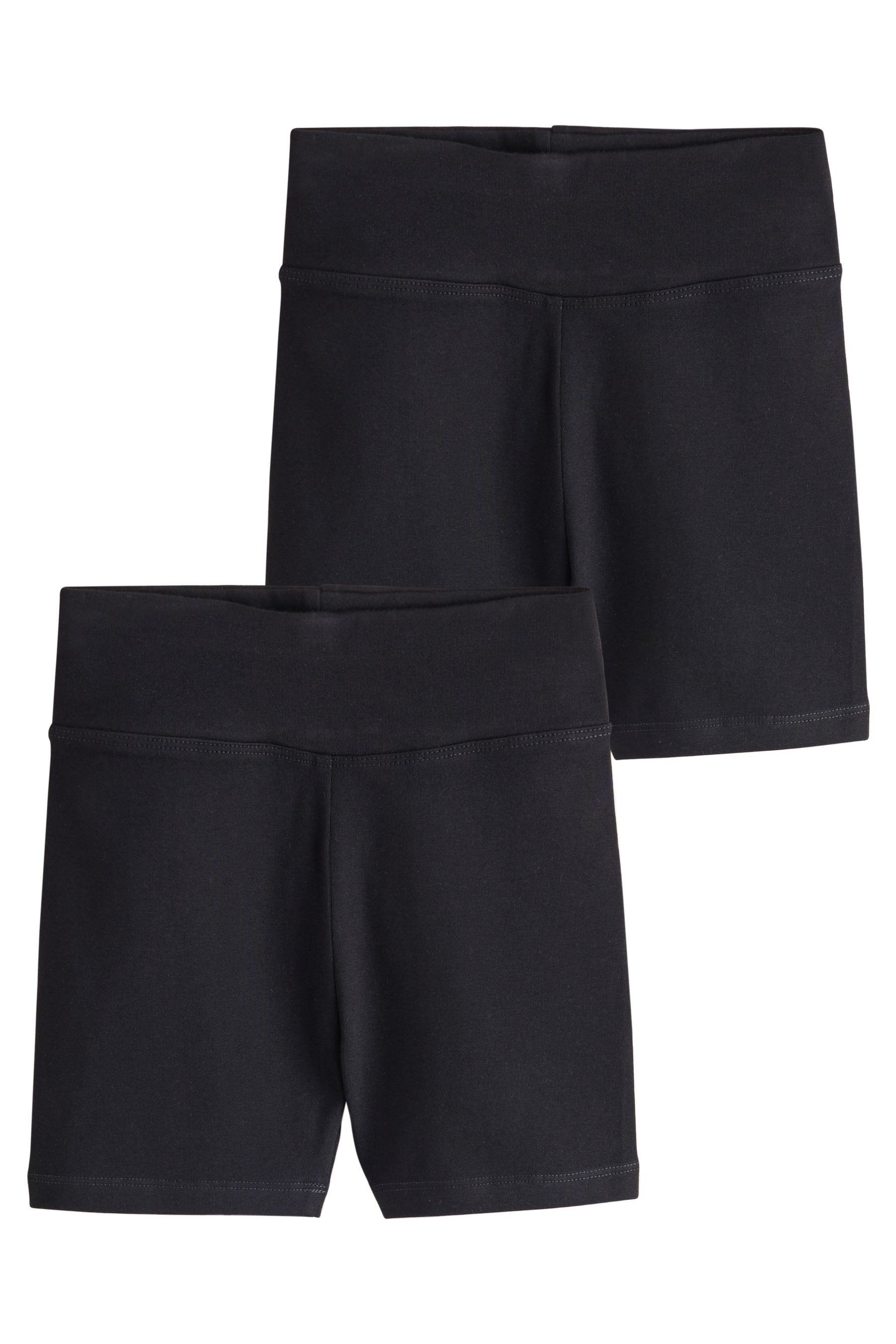 Next Shorts 2er-Pack Radlershorts mit hohem Bund und Stretch (2-tlg)