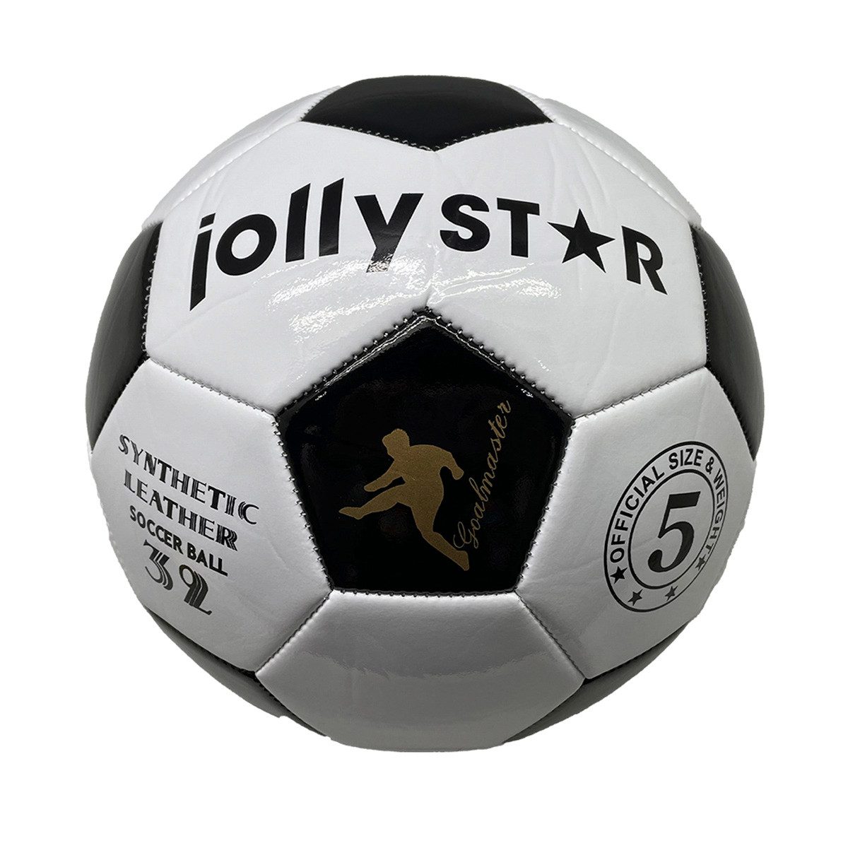 Jollystar Fußball Fußball Euro Ball Größe 5 Semi Pro 32 Panels 350g