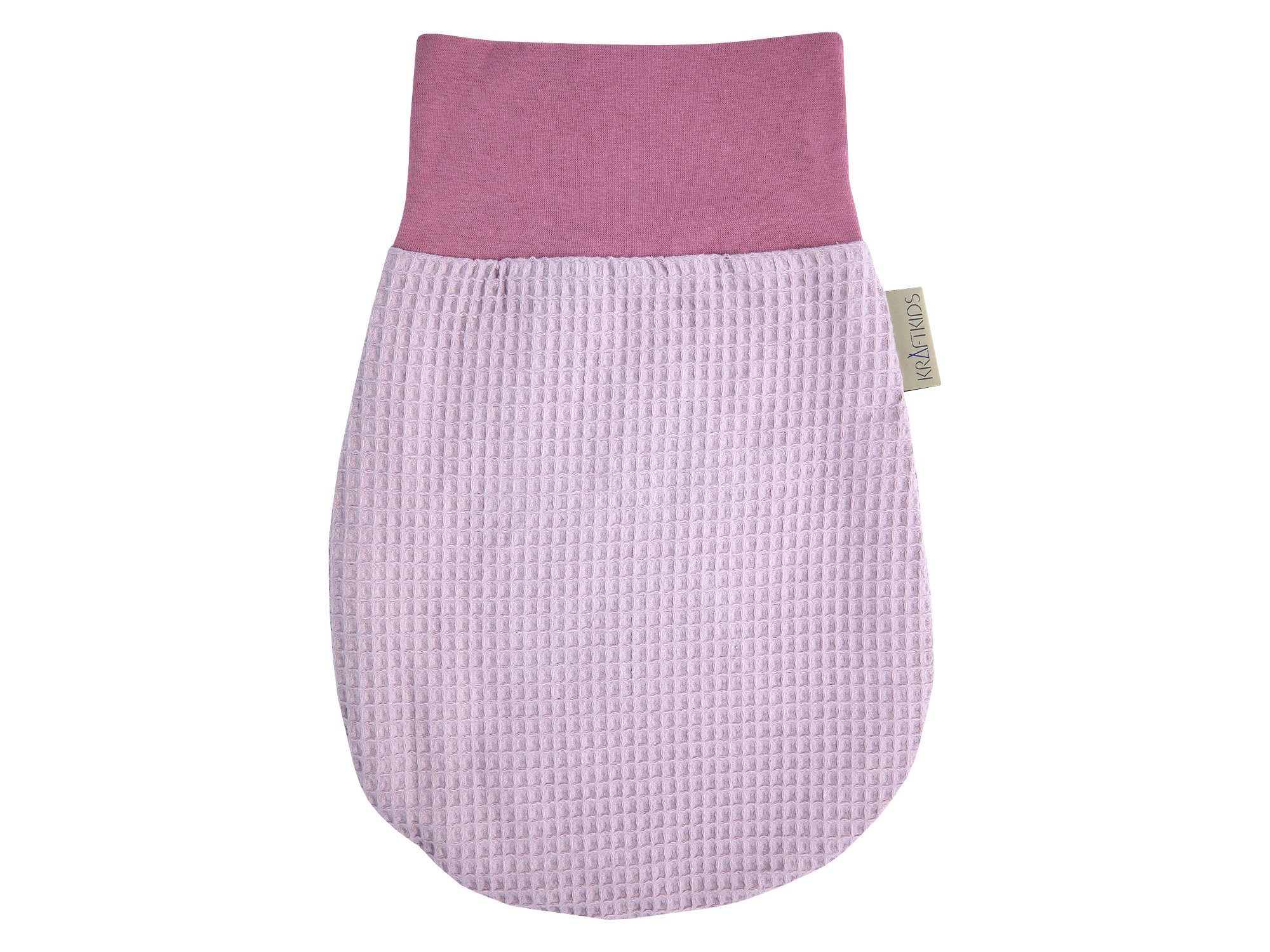 rosa, hochwärtiger Baumwolle, Innen 100% Stoff, Babyschlafsack Waffel Fleece warmer KraftKids Piqué Herbst/Winter-Variante,
