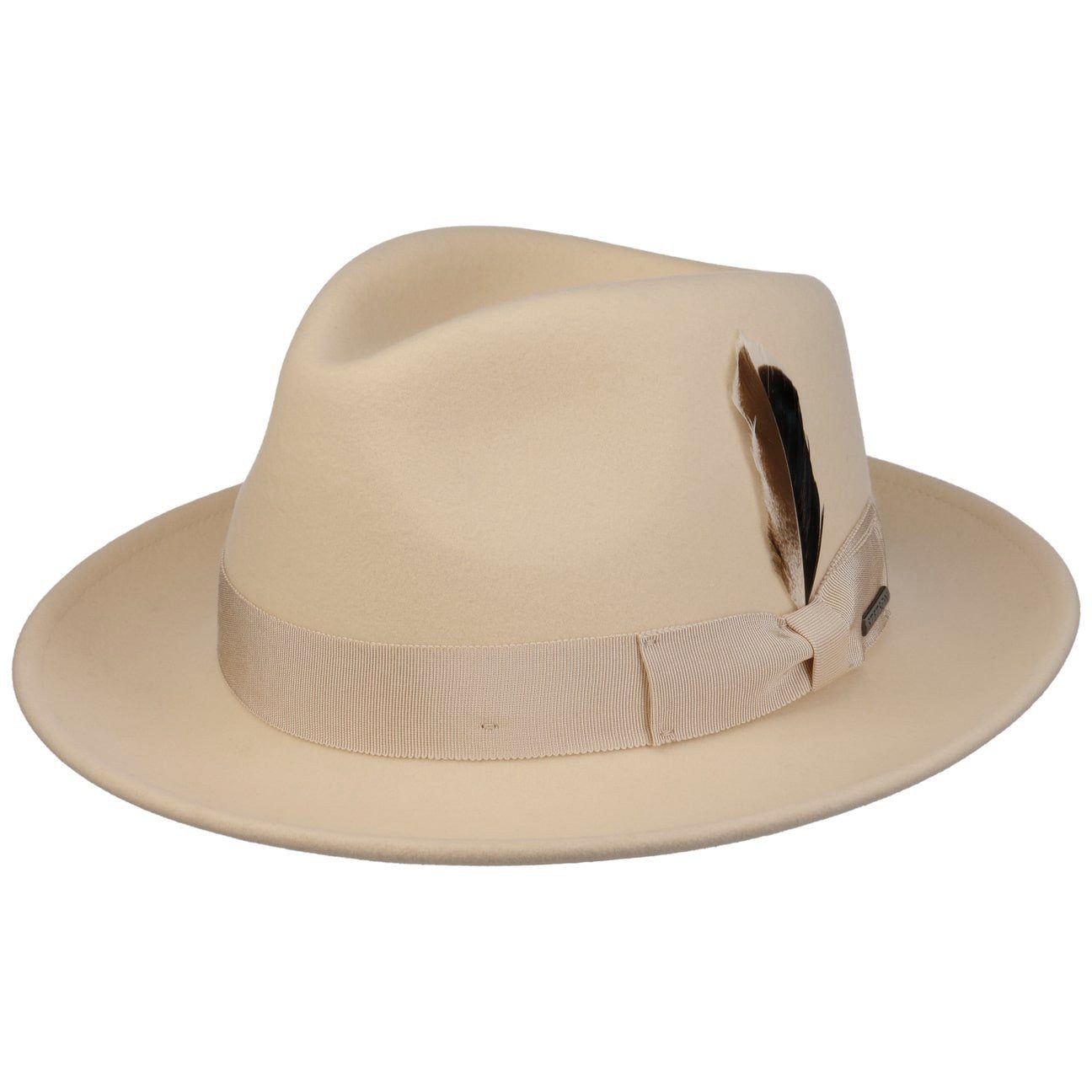 Stetson Filzhut (1-St) Wollfilzhut mit Ripsband günstig online kaufen