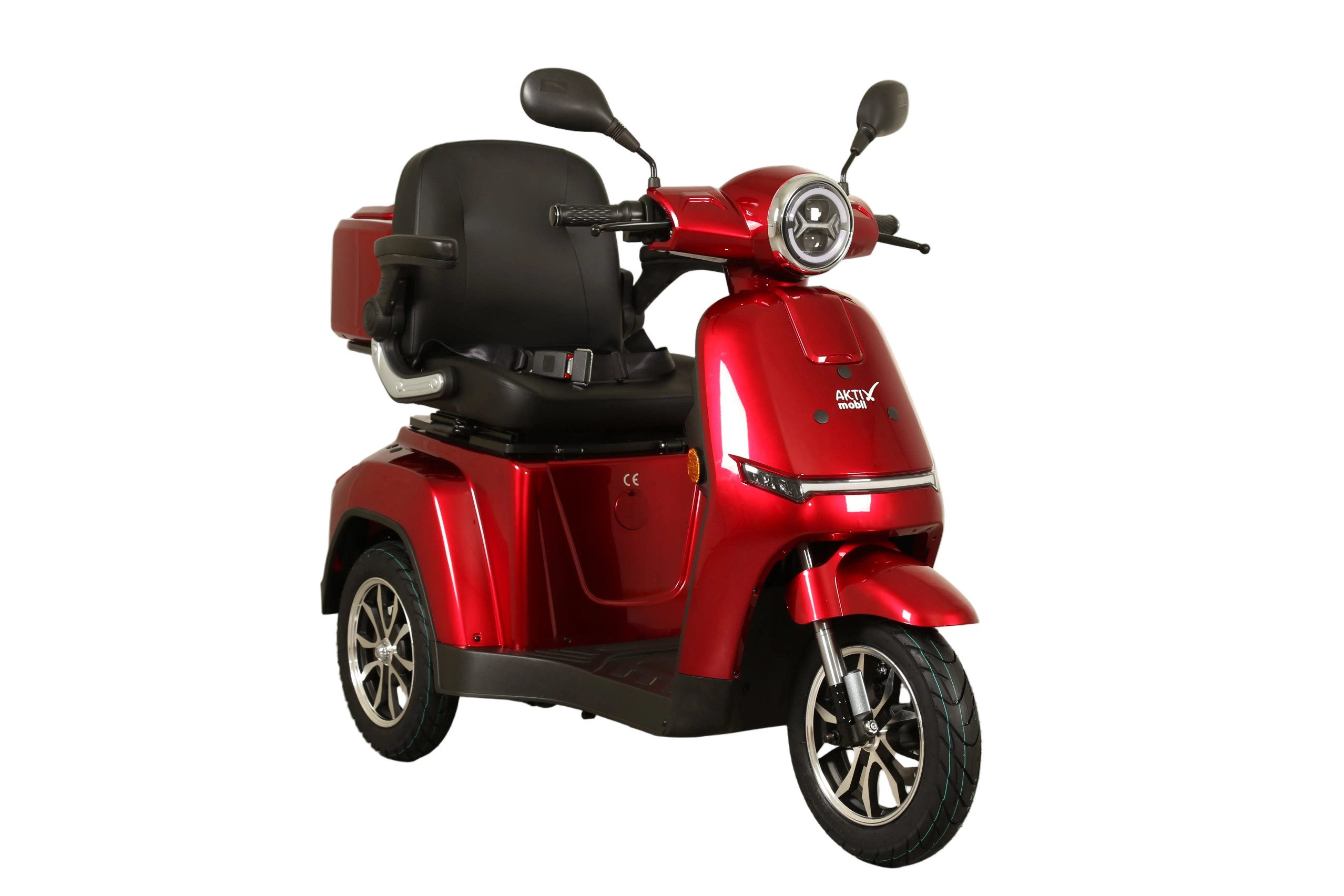 Aktiv mobil Elektromobil AM E-Rider 1000, 25 km/h mit Topcase, 1000 W, 25 km/h, Topcase mit Fassungsvermögen von ca. 25 l, Staufach mit ca. 19 l