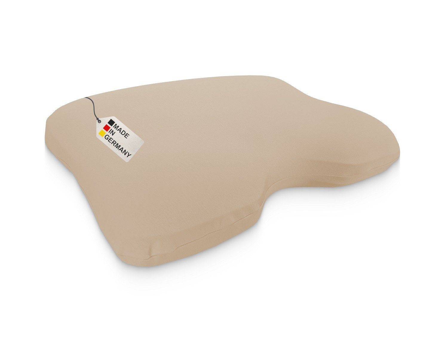 DUKAL Kissenbezüge für Liebscher & Bracht Nackenkissen, 40x55 cm, (1 Stück), aus hochwertigem Doppel-Jersey, 100% Baumwolle, Made in Germany