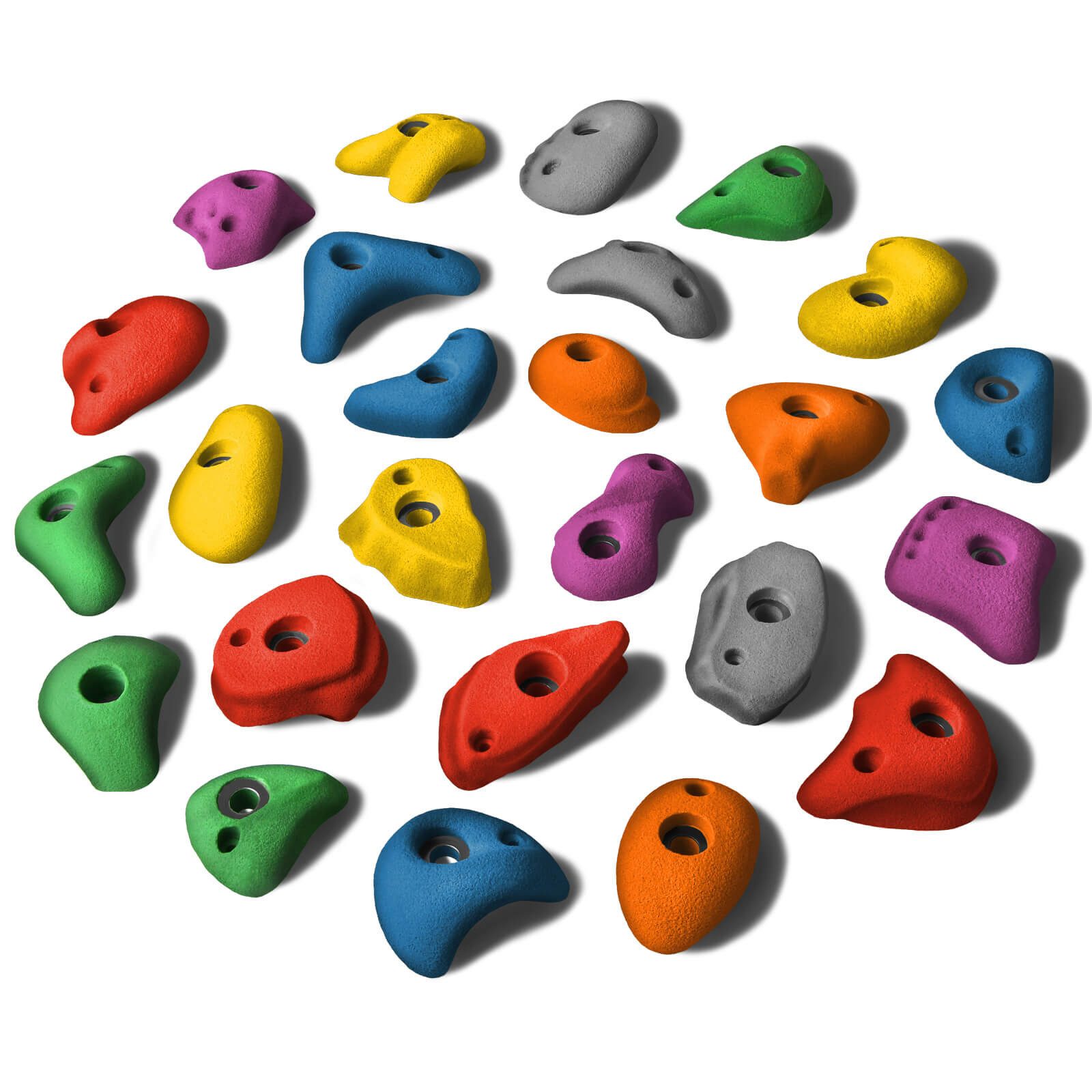 Klettergriff ALPIDEX 25 S/M Klettergriffe in vielen verschiedenen Farben