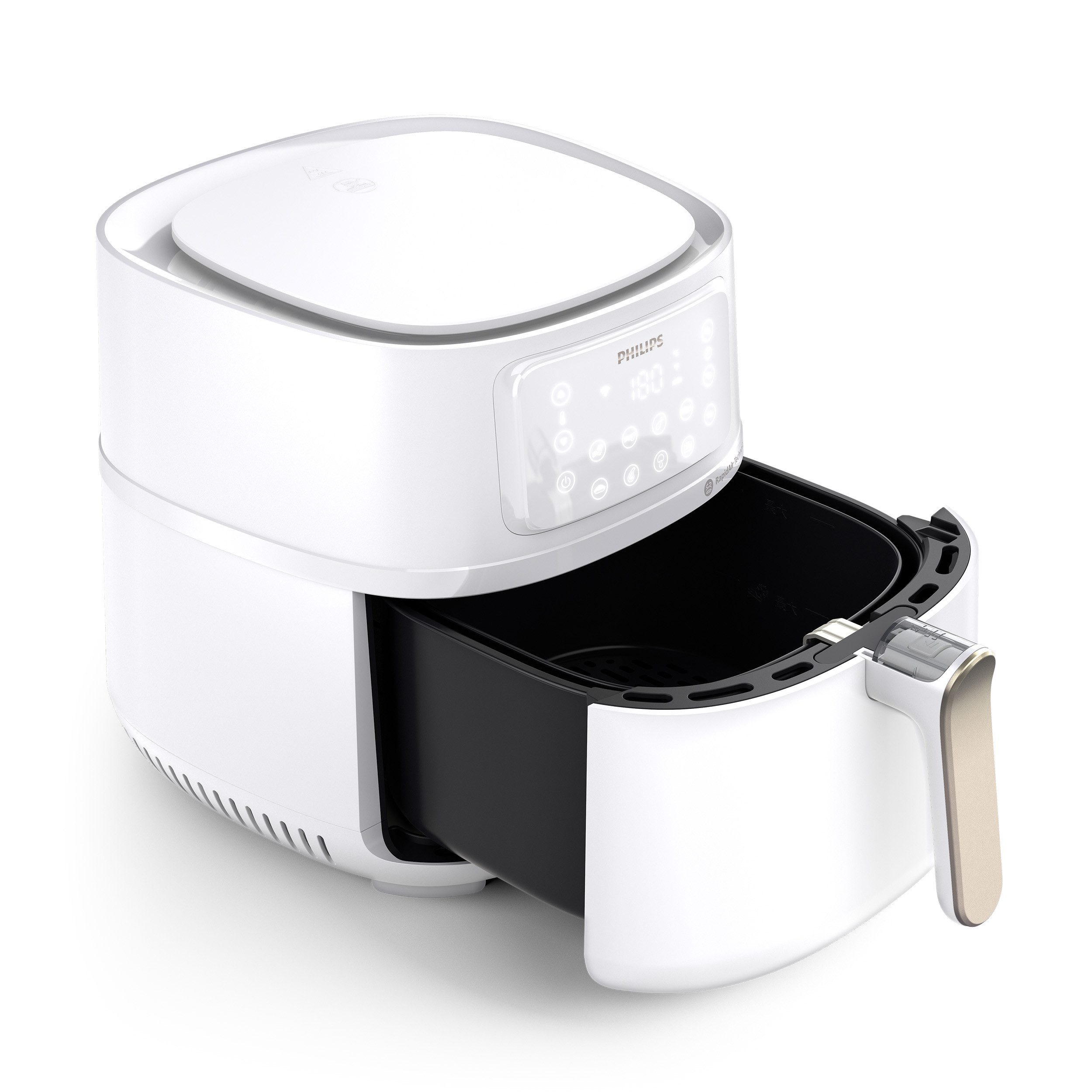 Philips Heißluftfritteuse Airfryer XXL HD9285/90, 7,2 l, 2000 W, mit 7 Voreinstellungen, WiFi Konnektivität und Warmhaltefunktion
