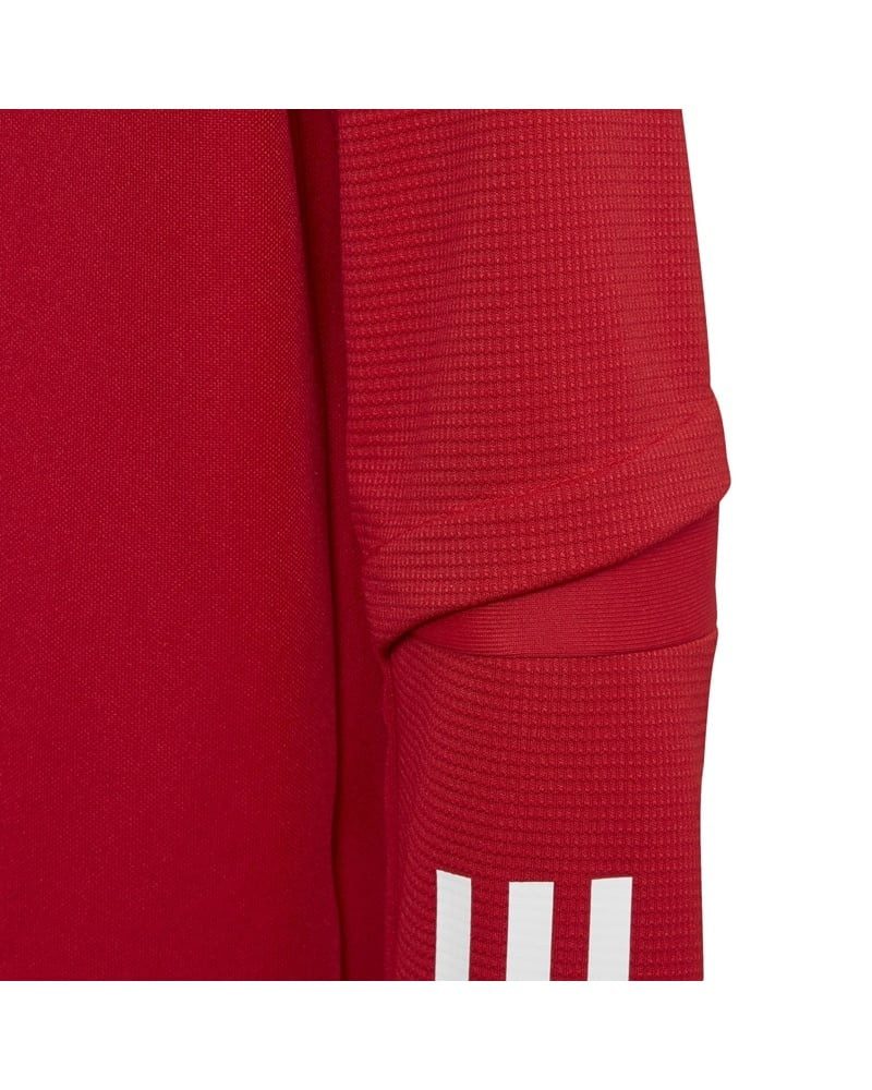 adidas Performance Langarmshirt Condivo 20 Top (rec. Polyester, 1/4 Zip) rot Jungen – Bild 2 von 5
