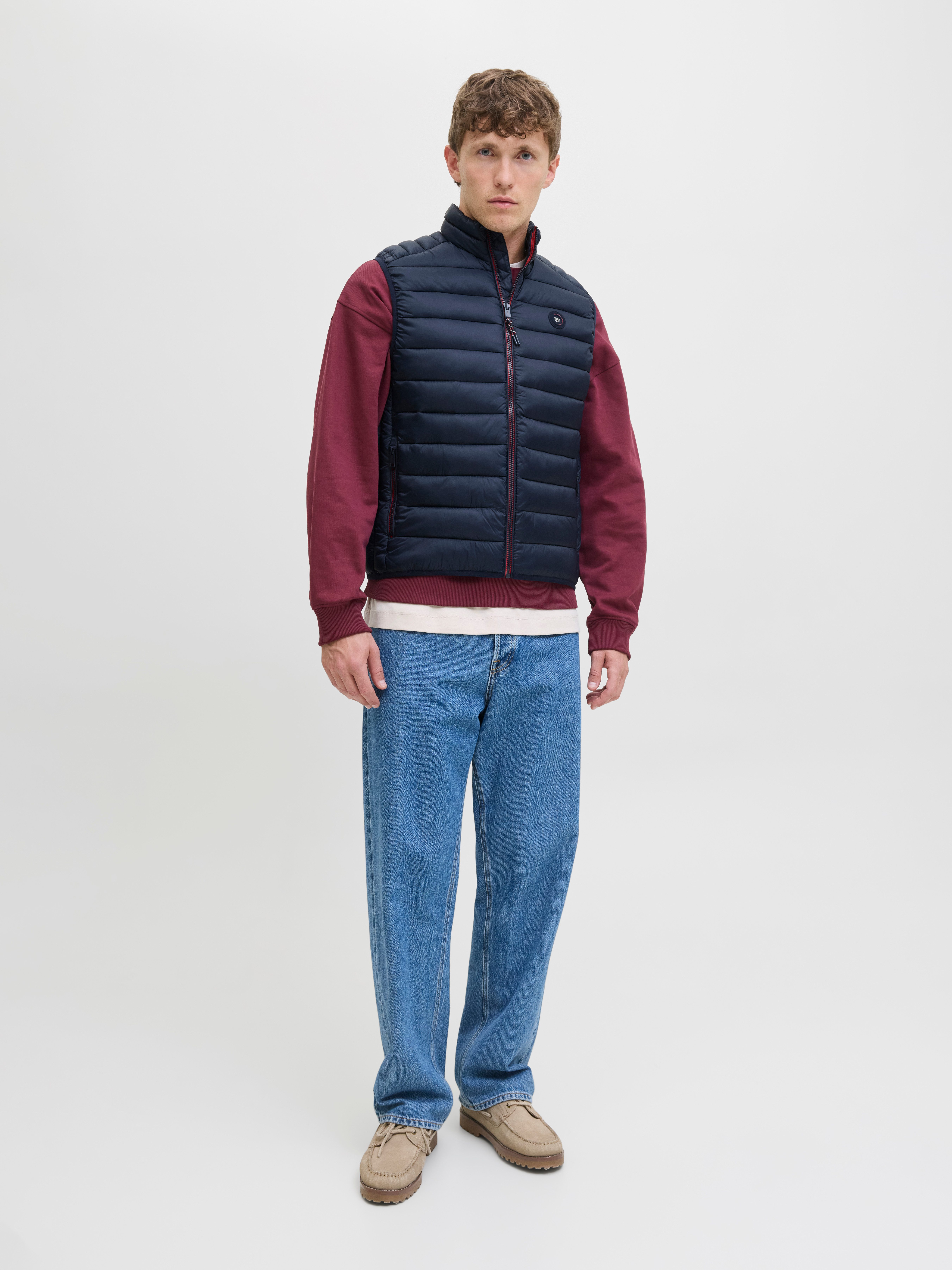 Jack & Jones Steppweste JJEBRADLEY LIGHT BODYWARMER COLLAR NOOS