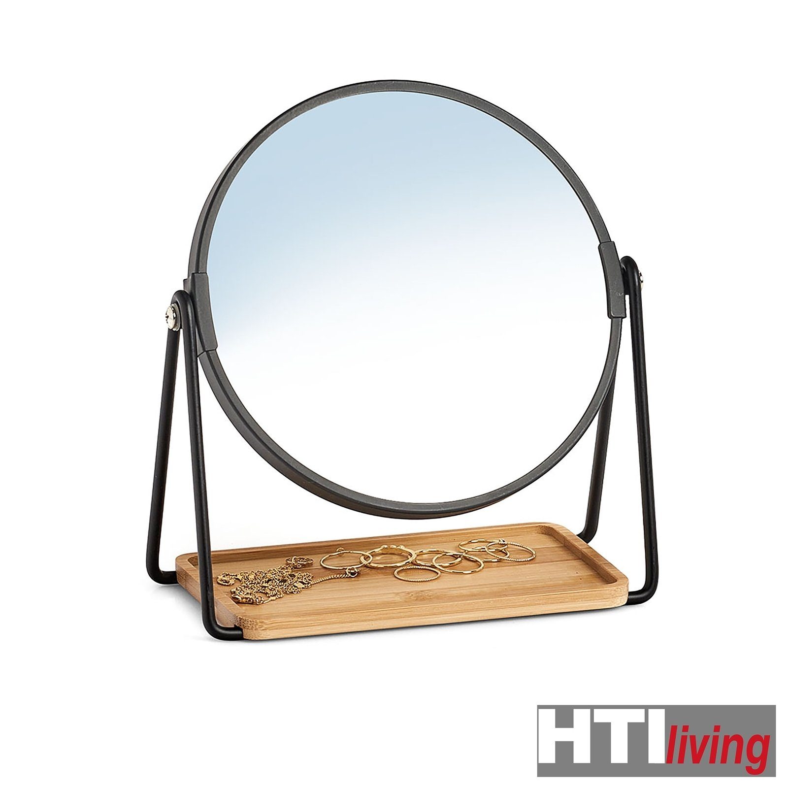 HTI-Living Kosmetikspiegel Kosmetikspiegel mit Vergrößerung 2-fach