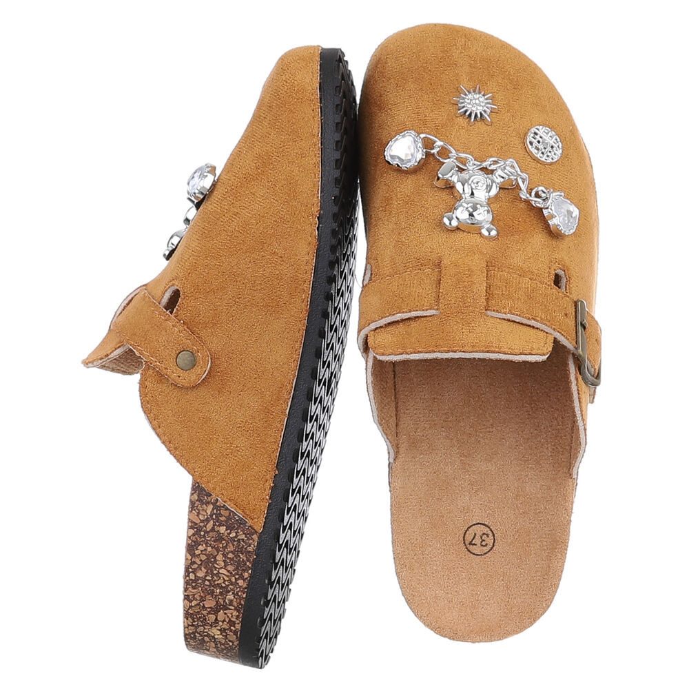 Ital-Design Damen Mules Freizeit Pantolette (88930436) günstig online kaufen