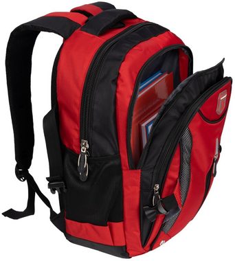 BAG STREET Rucksack Rucksack Damen Herren Sport Schulrucksack Freizeit Reise Wandern Arbei, Freizeitrucksack, Sportrucksack, Businessrucksack