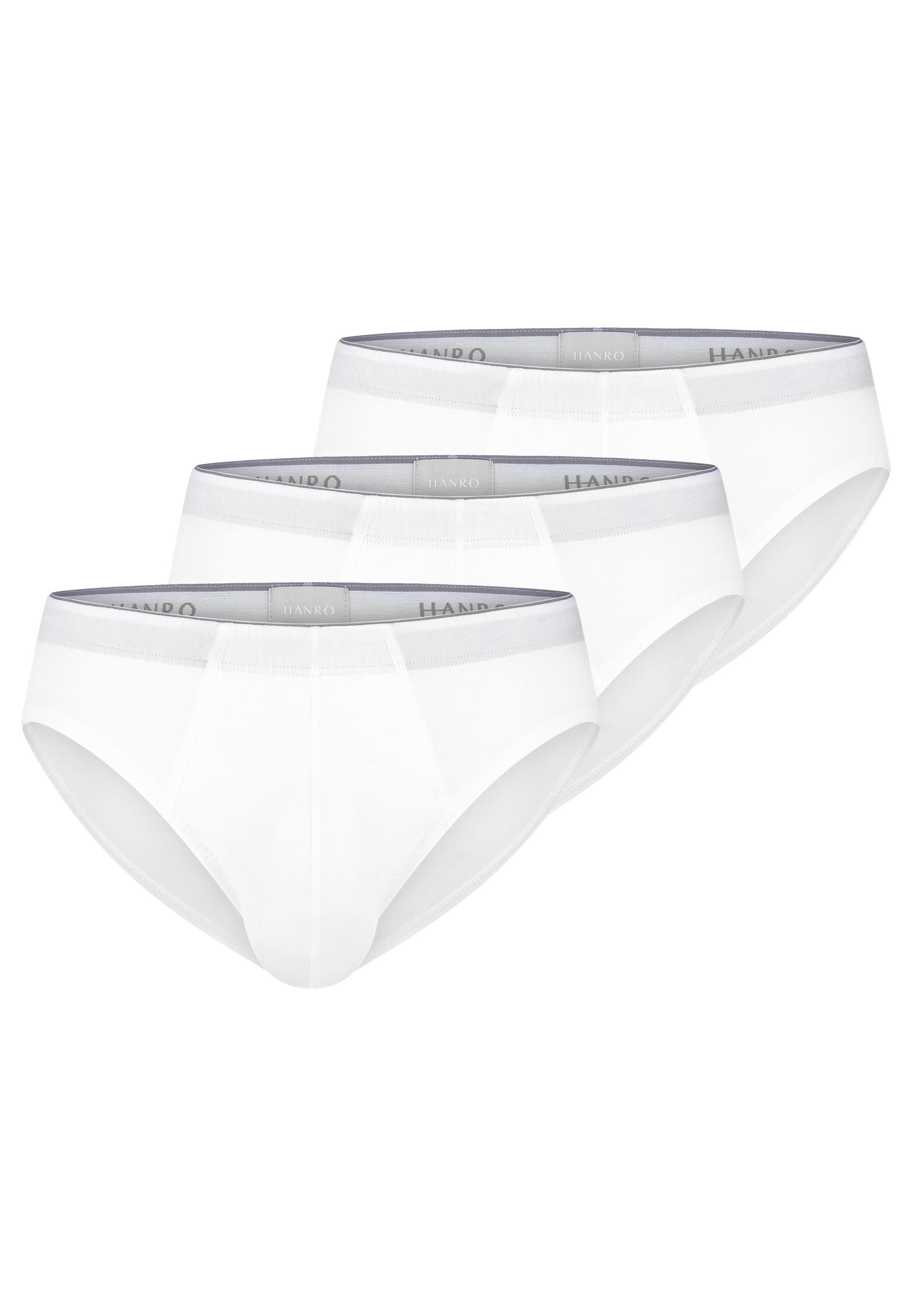 Hanro Slip 3er Pack Cotton Superior (Spar-Set, 3-St) Slip / Unterhose - Baumwolle - ohne Eingriff