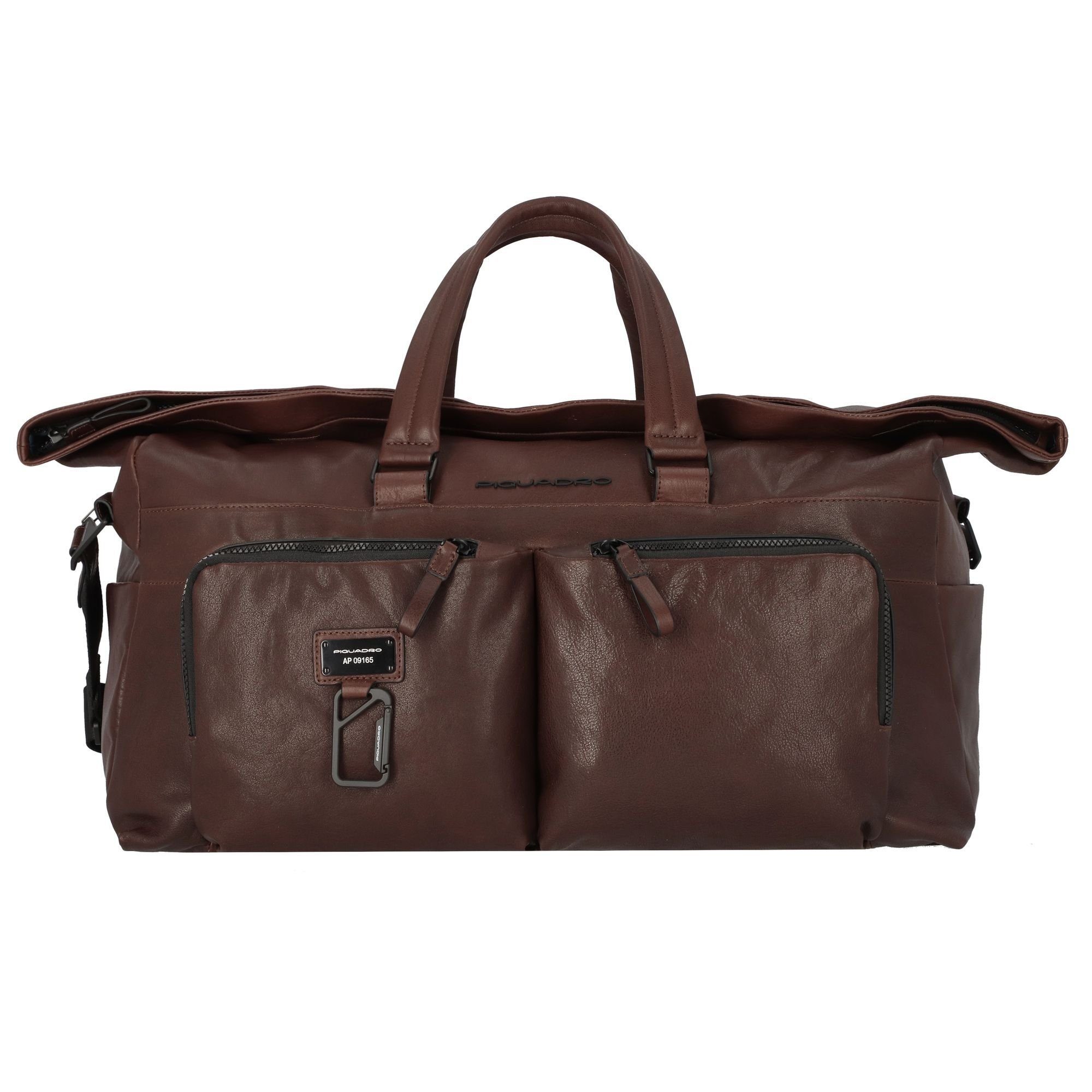 Piquadro Weekender Harper, Leder dark brown