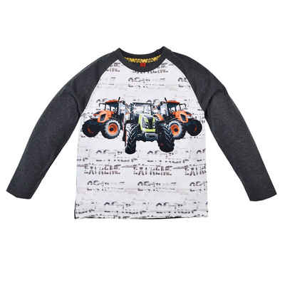 BONDI T-Shirt »BONDI Jungen Langarmshirt 'Big Wheels' 33164, Ant«