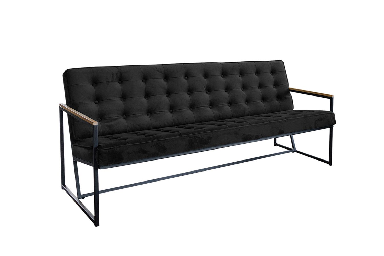 KAWOLA Sofa ARLY, Polsterbank Velvet verschiedene Farben