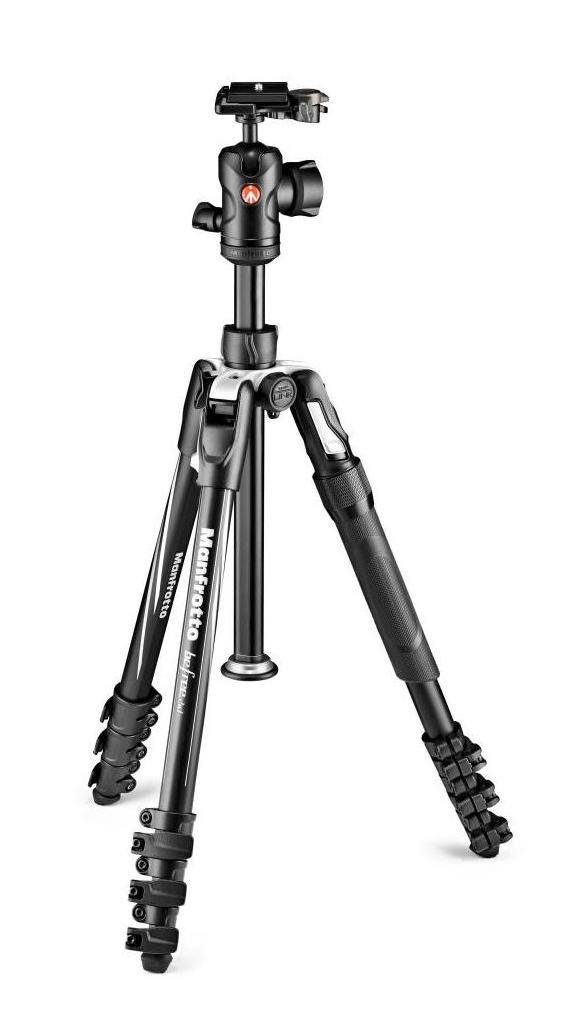 Manfrotto integriertes Alu Befree Klemmverschluss, Kit, Stativhalterung 2N1