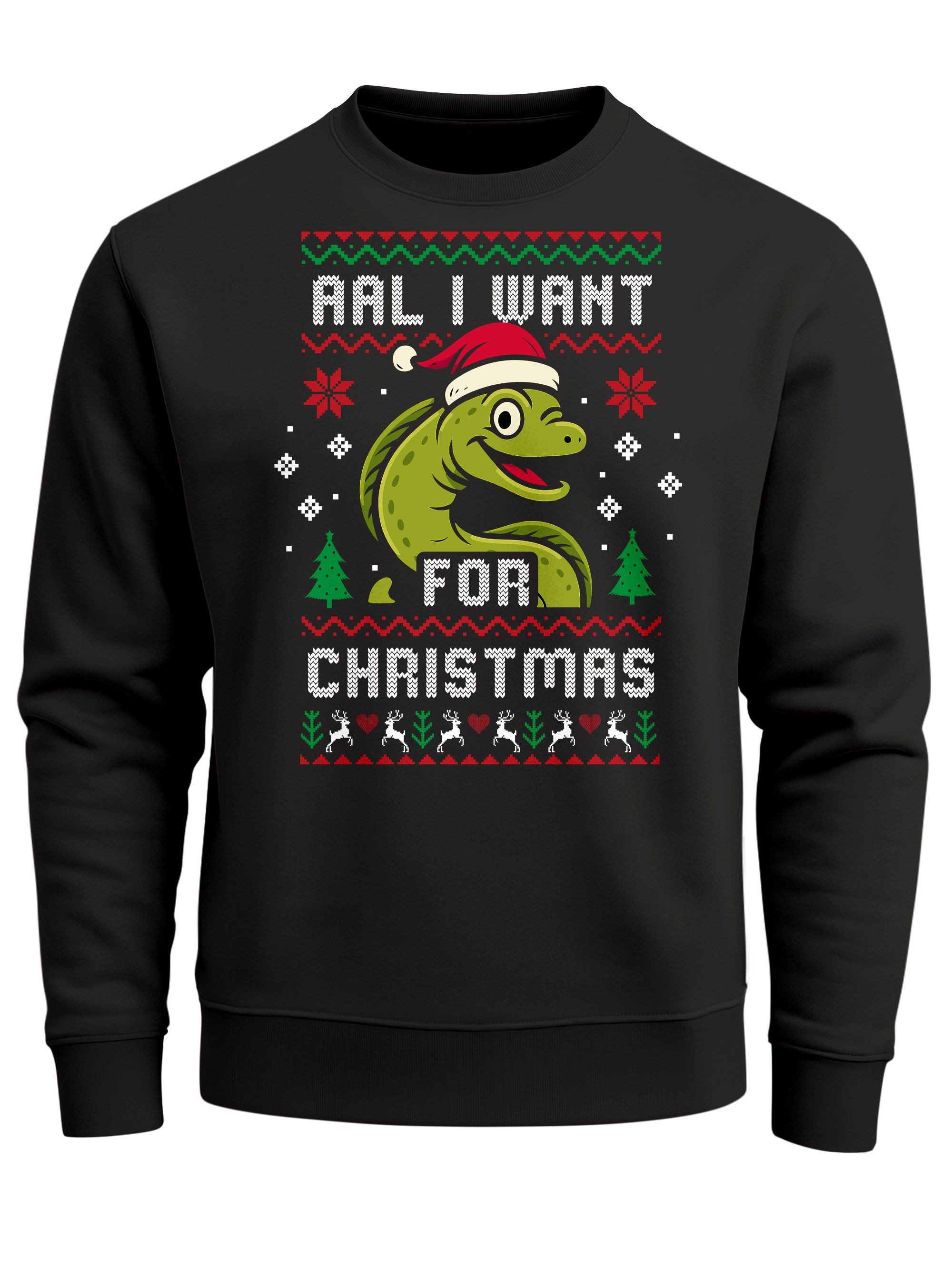 Sweatshirt Sweatshirt Herren Weihnachtspullover Ugly Christmas Sweater Spruch
