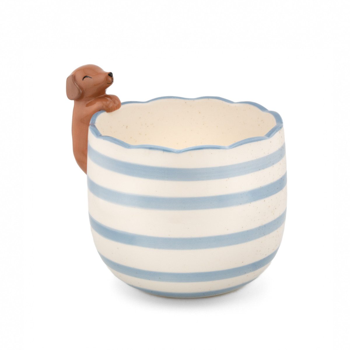 Sass & Belle Blumentopf Peeking Planter (Porzellan, 1 St., Hummer, Dackel, Katze), ca. 14 x 15 x 13 cm
