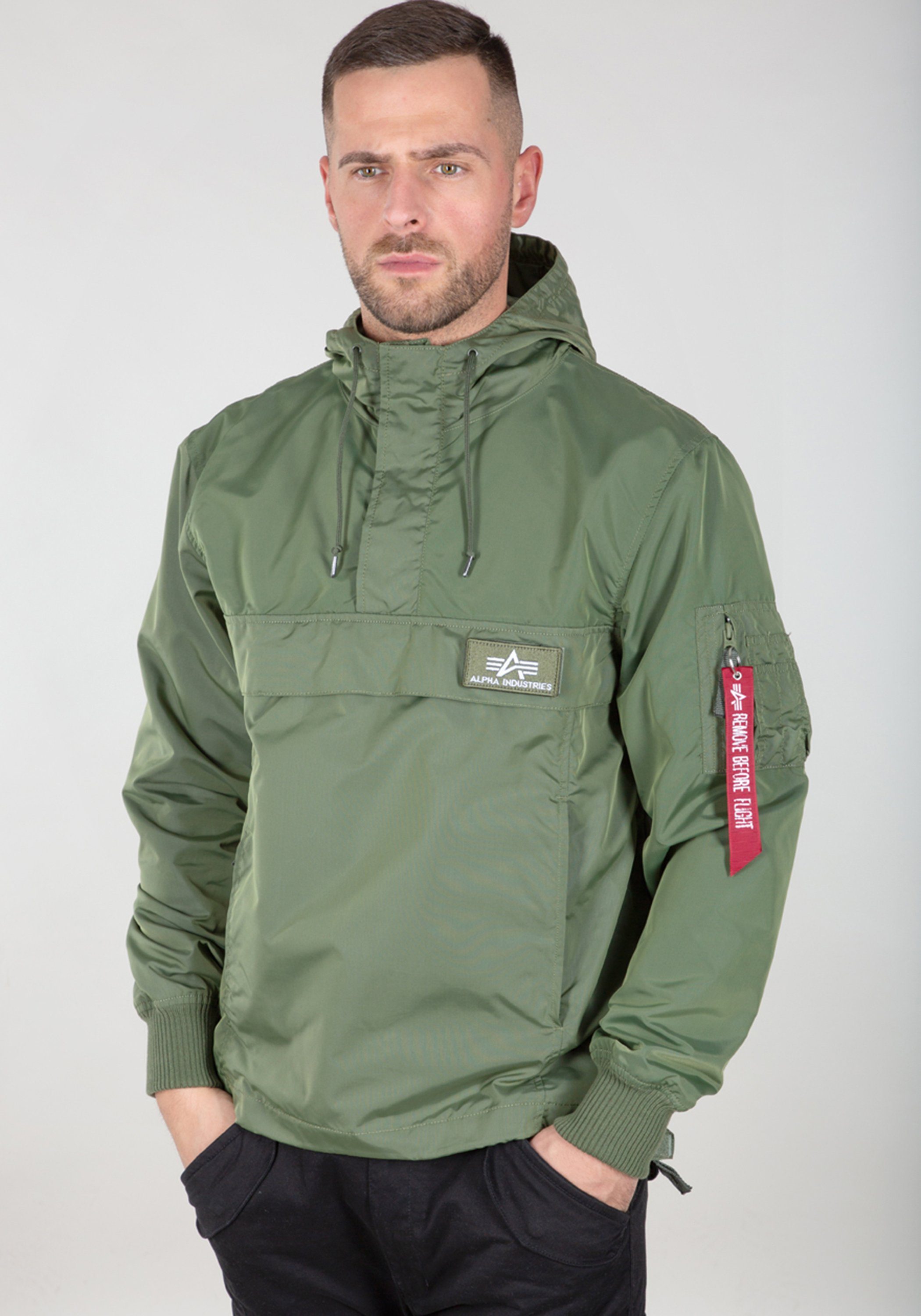 Alpha Industries Anorak Alpha Industries - Men LW sage-green Utility Jackets Anorak TT