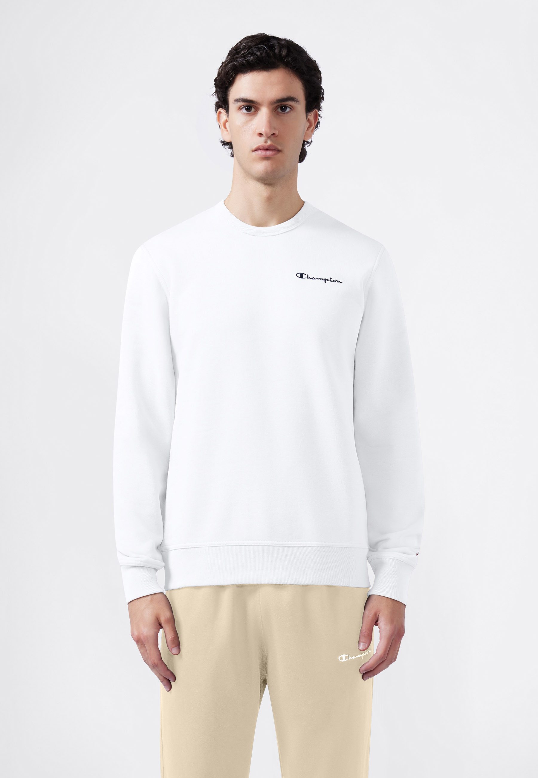 Champion Sweatshirt ICONS CONTRAST Fleece Crewneck Sweatshirt (1-tlg)