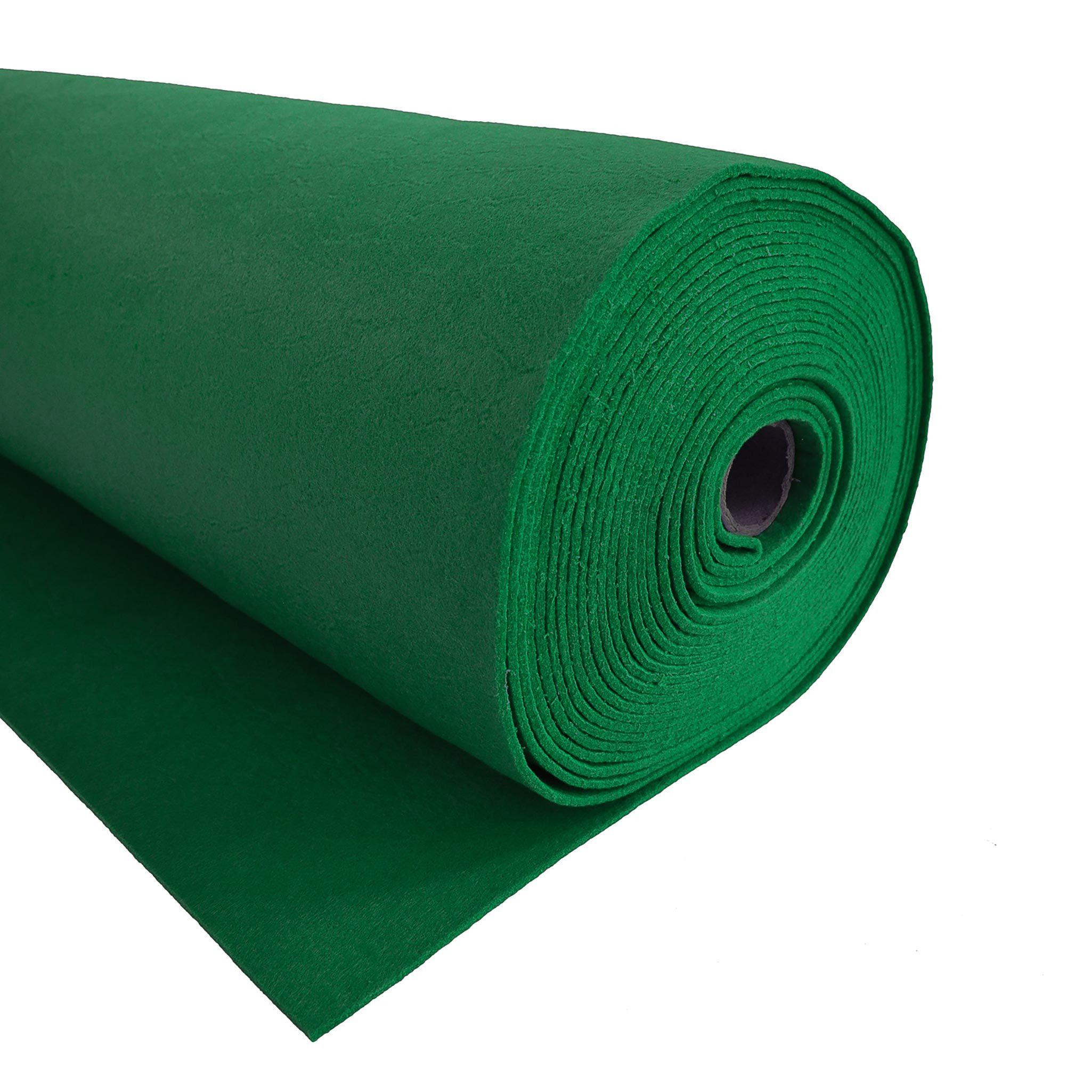 maDDma Stoff Bastelfilz Meterware Filz 100x90cmx3mm Dekofilz Filzstoff, grün