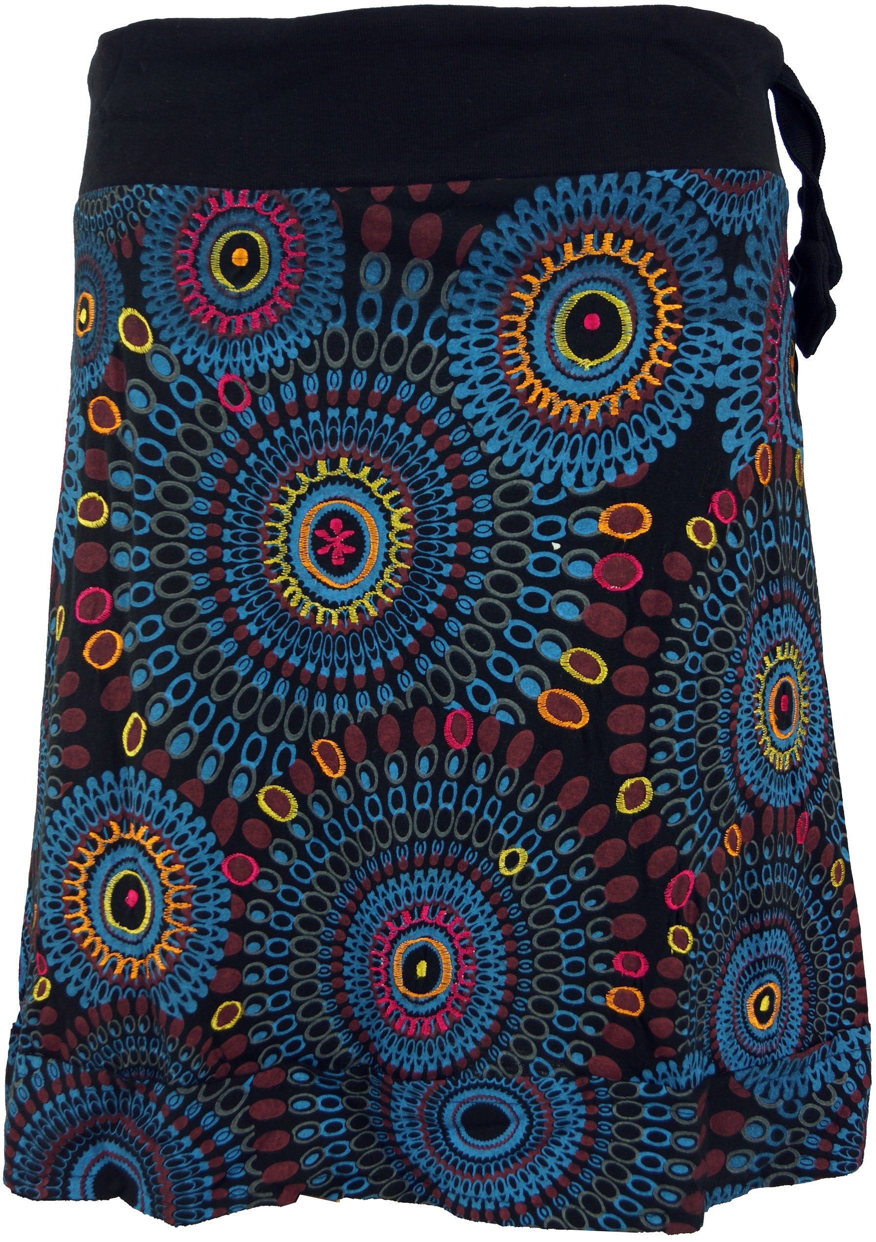 Guru-Shop Minirock Bestickter Minirock, Boho chic günstig online kaufen