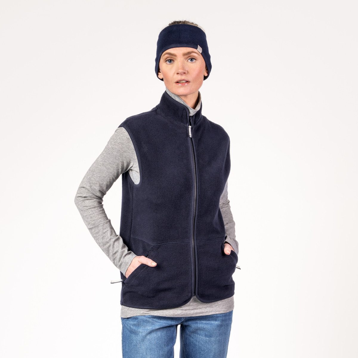 LIVING CRAFTS Kurzweste SALI GOTS zertifiziert