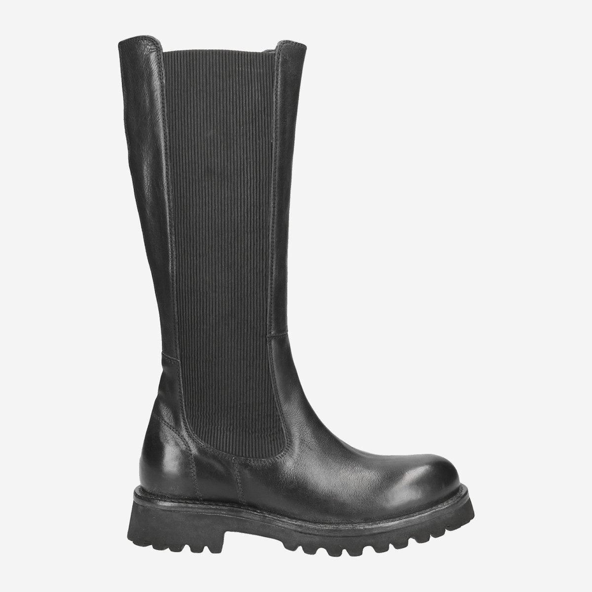MOMA Moma 1DW250-CU NERO, Chelsea Boots, Stiefel in Schwarz für Damen Stiefel