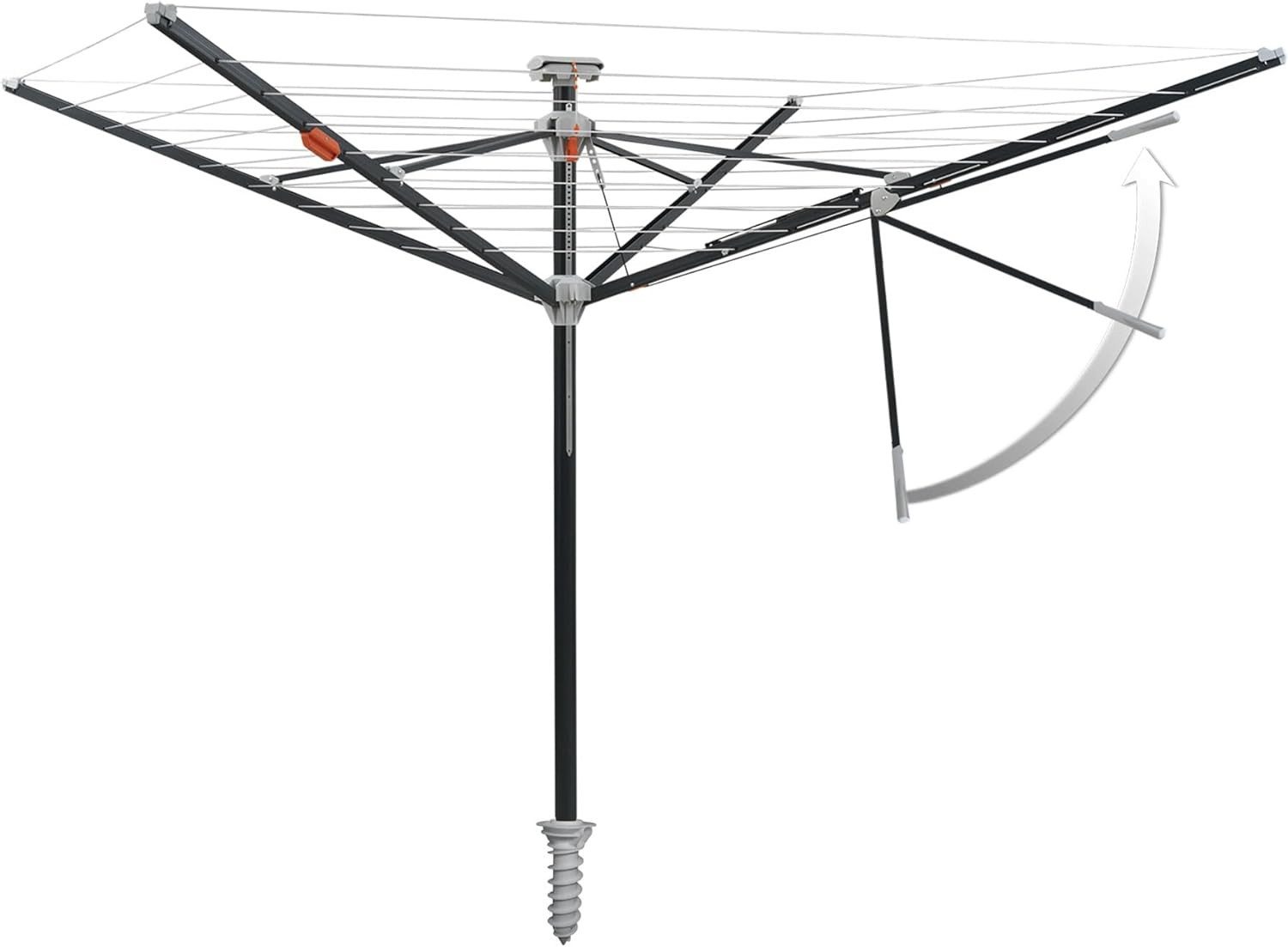 Juwel Wäschespinne Juwel Wäschespinne Futura Elegant XXL LIFT, Hähenverstellung, 5-6